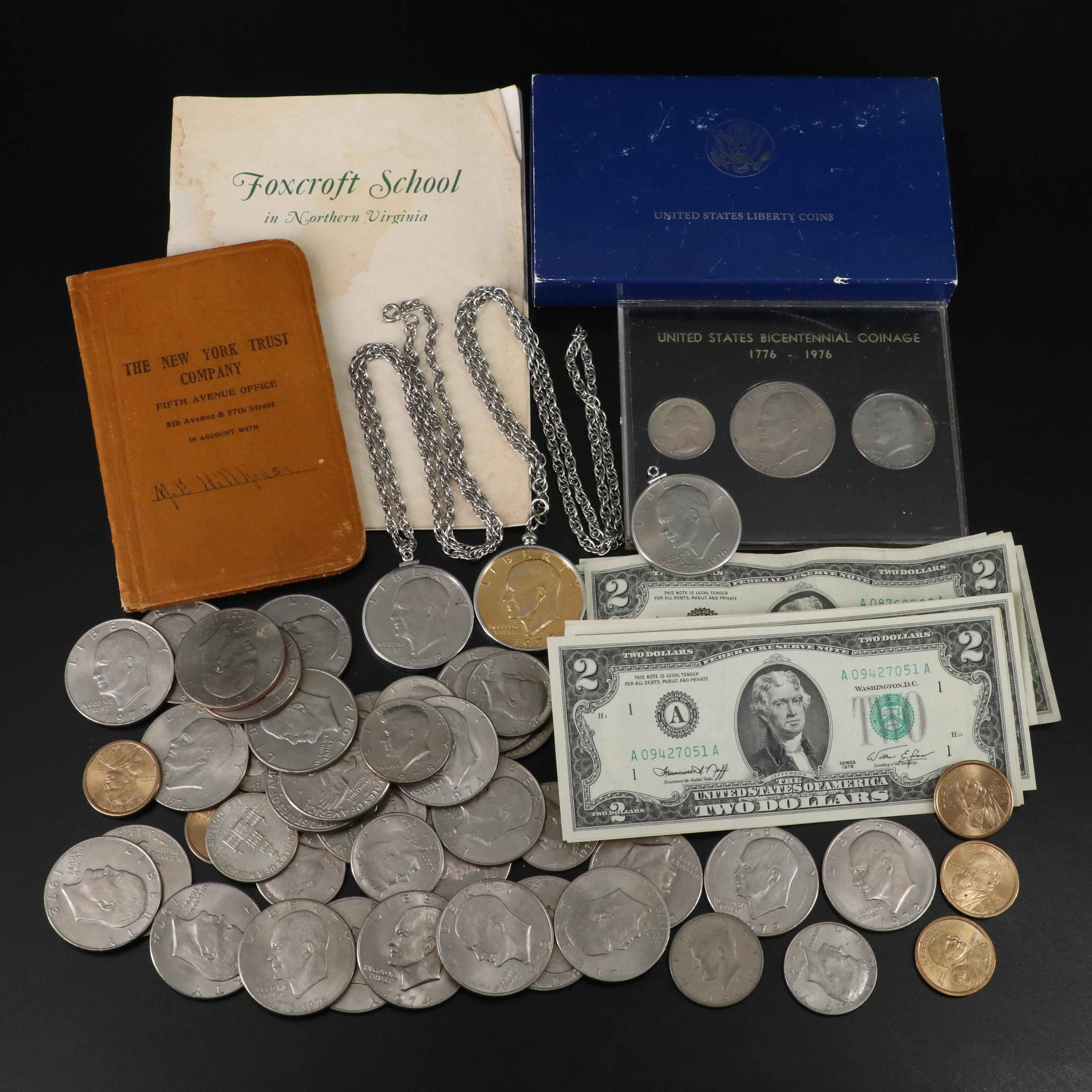Collection of U.S. Coins with a 1986 Liberty Coin Set