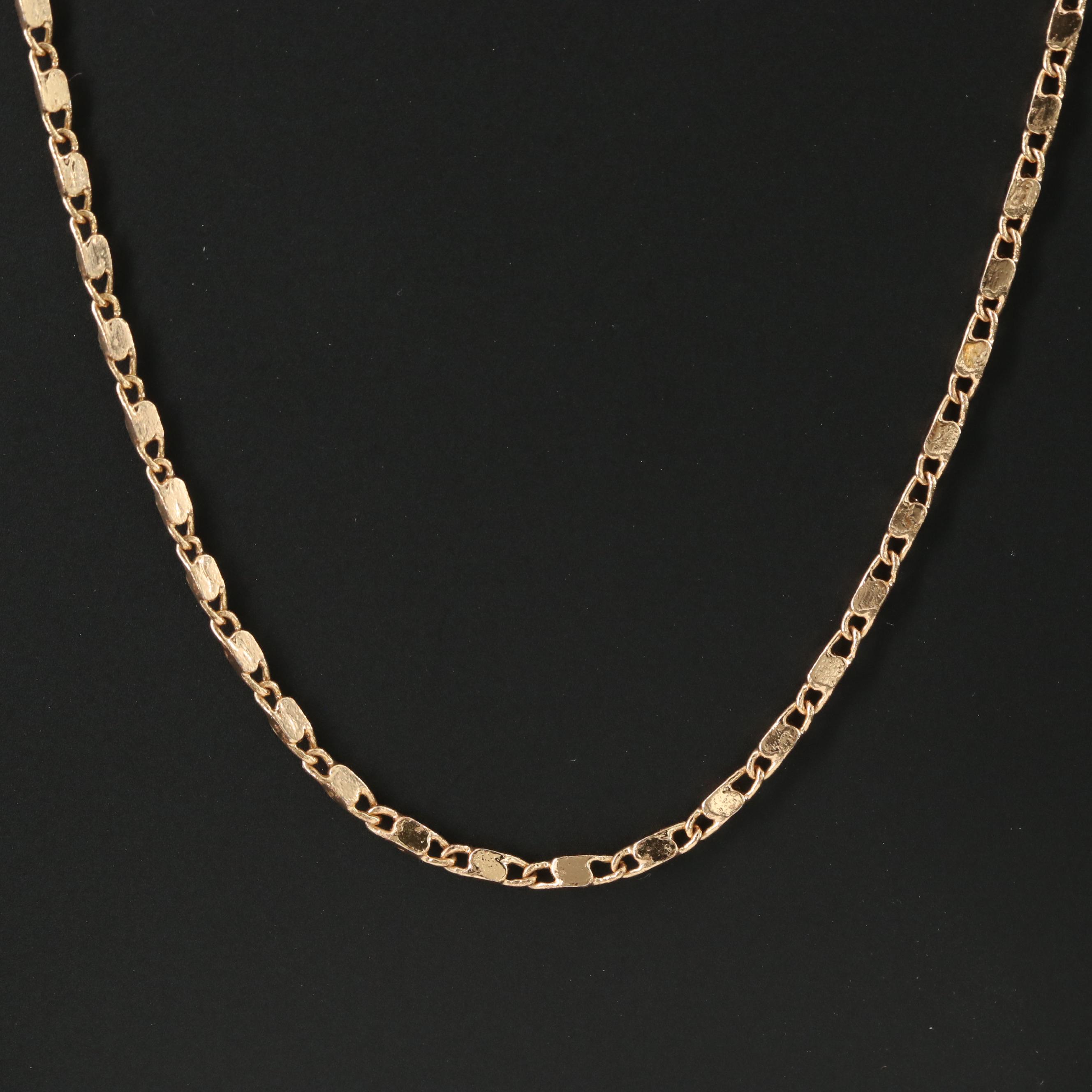 Snail Chain Necklace