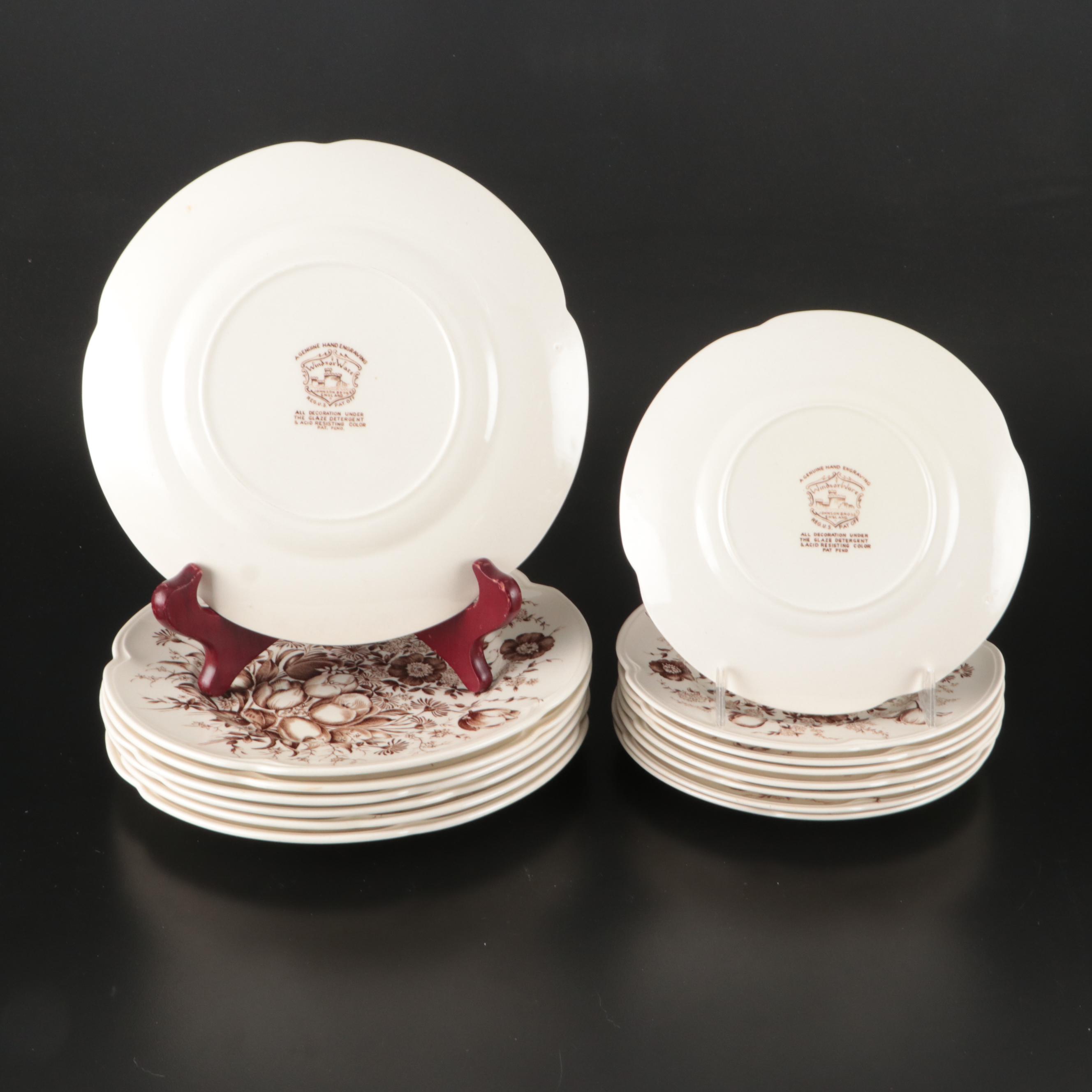 Johnson Bros. "Dover" Dinnerware with "Harvest Time" Gravy Boat