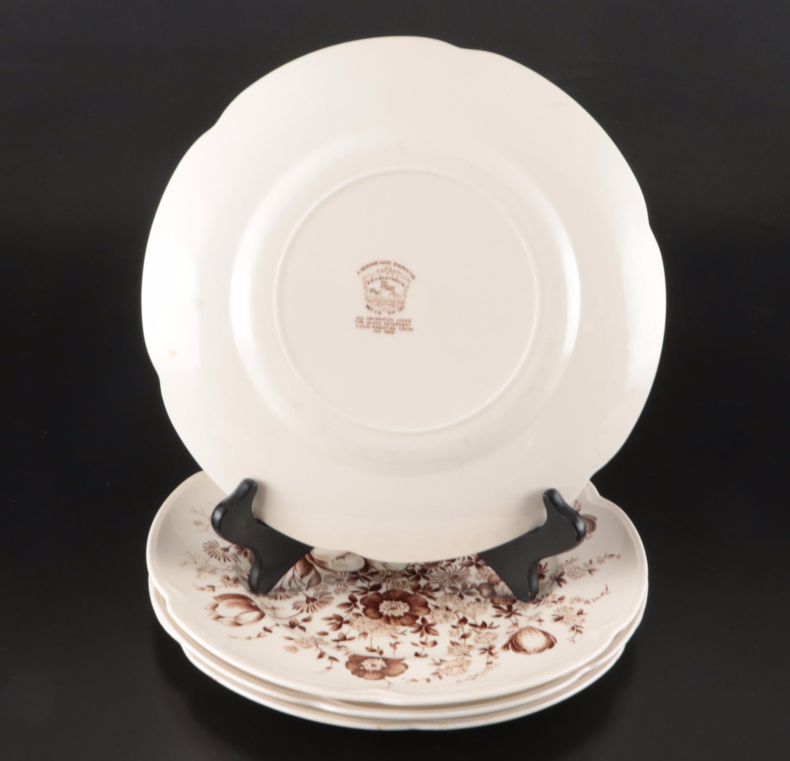 Johnson Bros. "Dover" Dinnerware with "Harvest Time" Gravy Boat