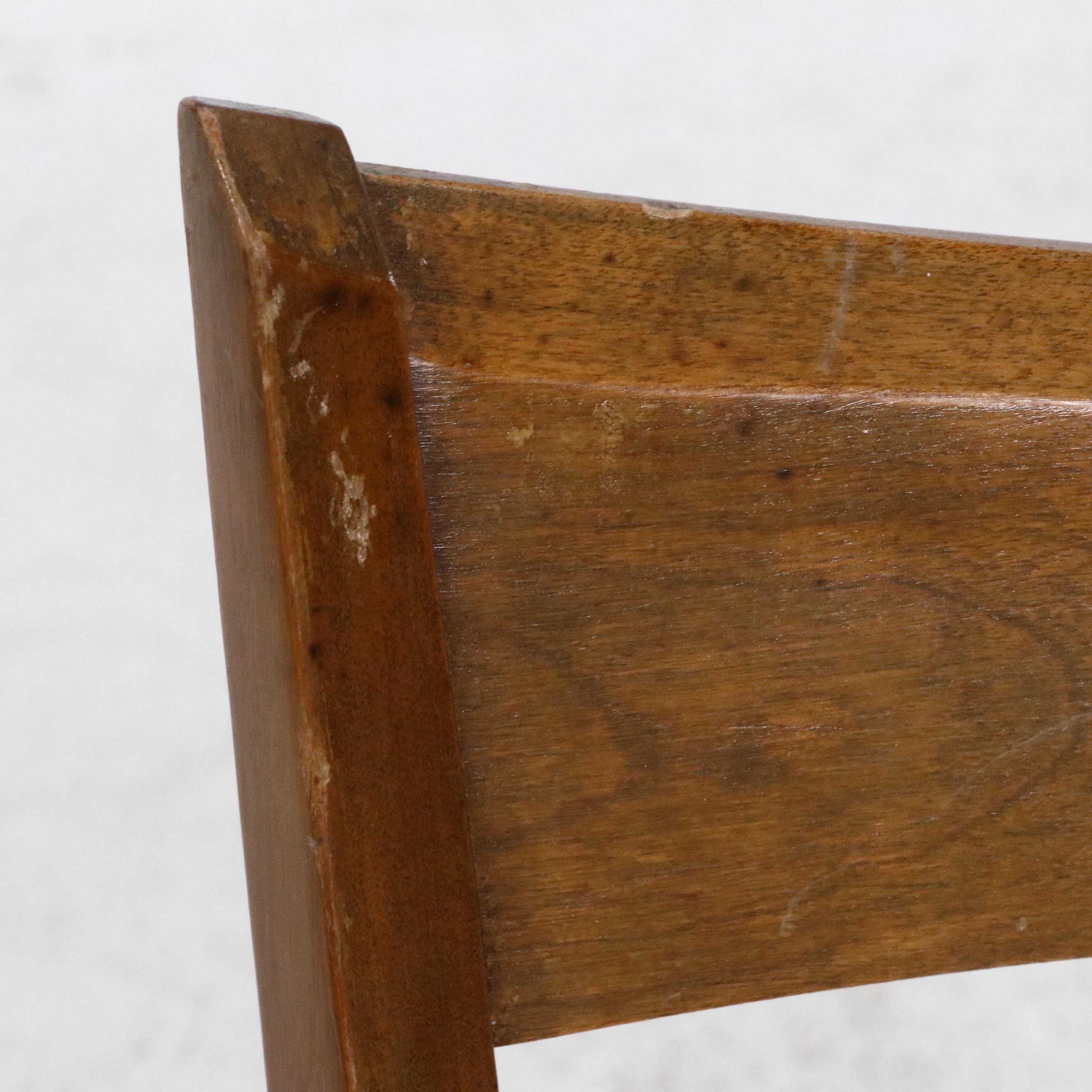 Five Heywood-Wakefield "Cadence" Birch Dining Chairs in Sable Finish