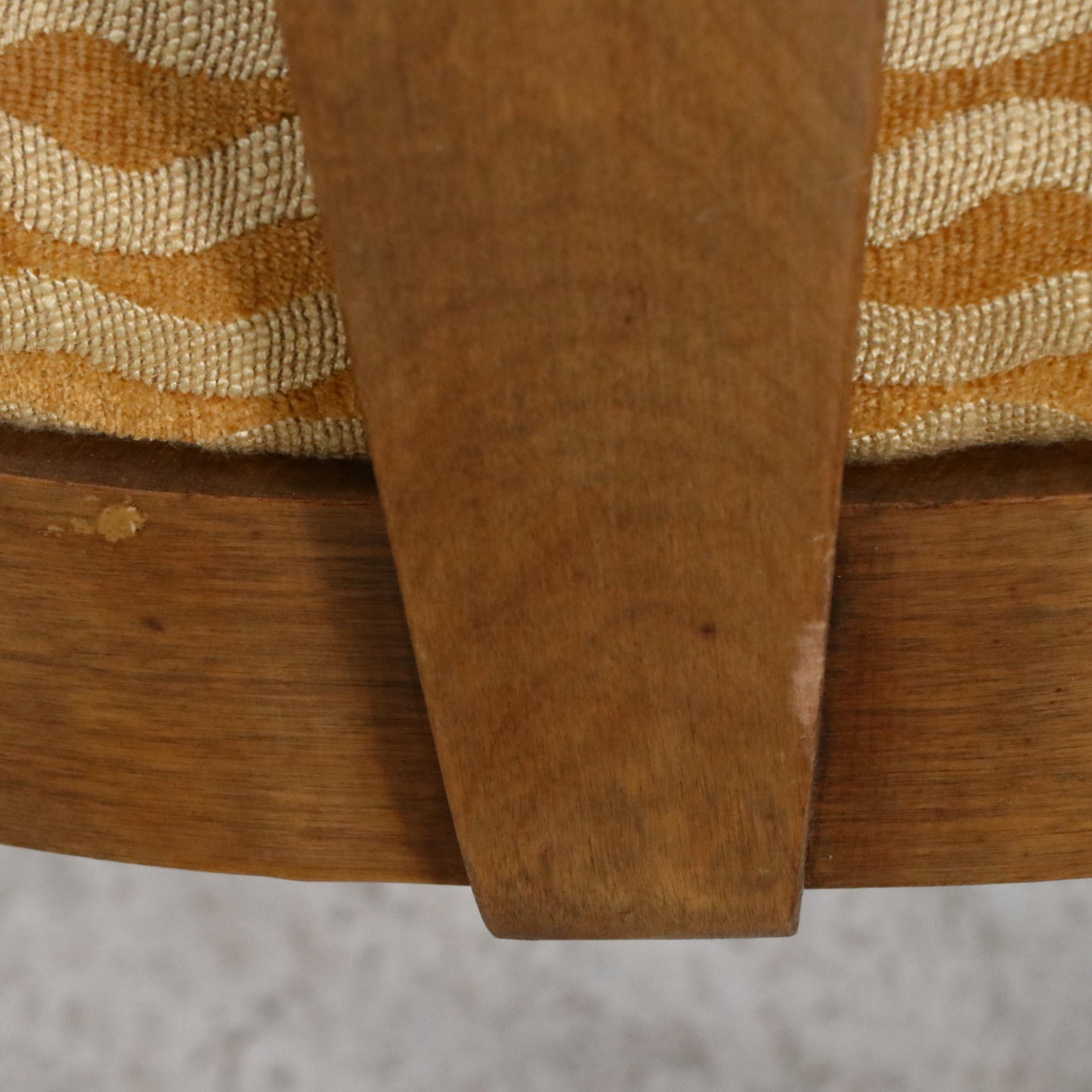 Five Heywood-Wakefield "Cadence" Birch Dining Chairs in Sable Finish