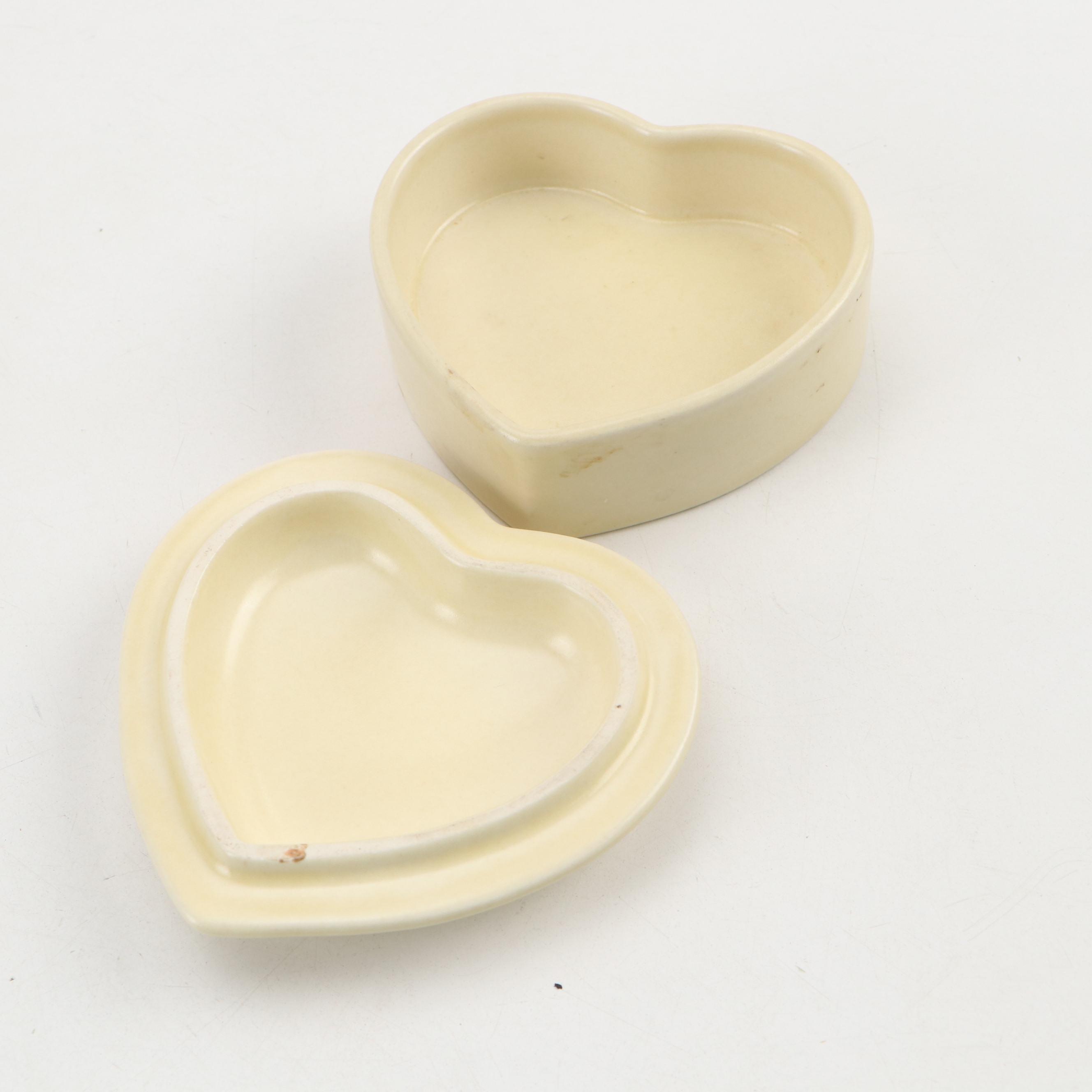 Pfaltzgraff "Village" Box with Elesva Dish, Marble Egg and More Ceramic Décor