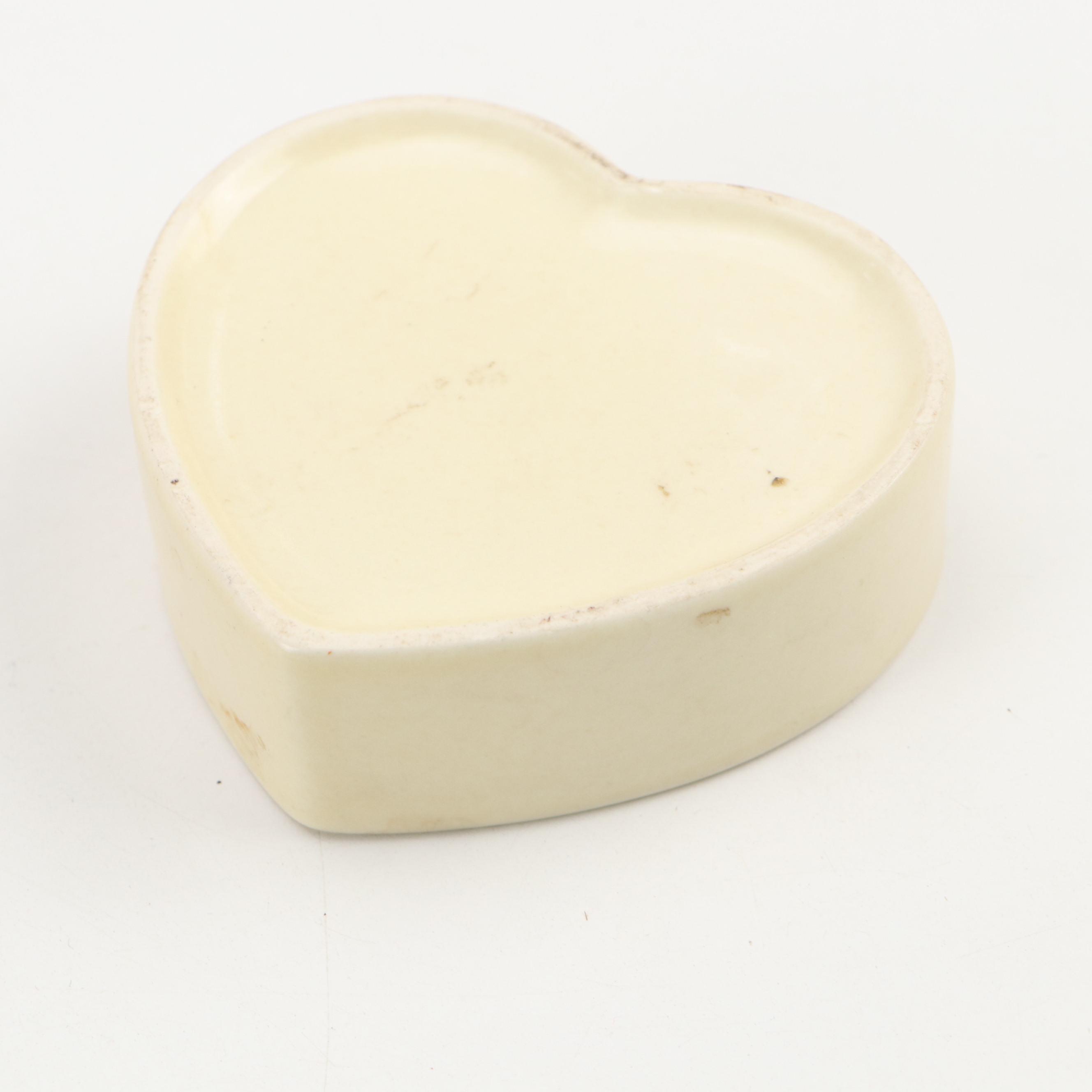 Pfaltzgraff "Village" Box with Elesva Dish, Marble Egg and More Ceramic Décor