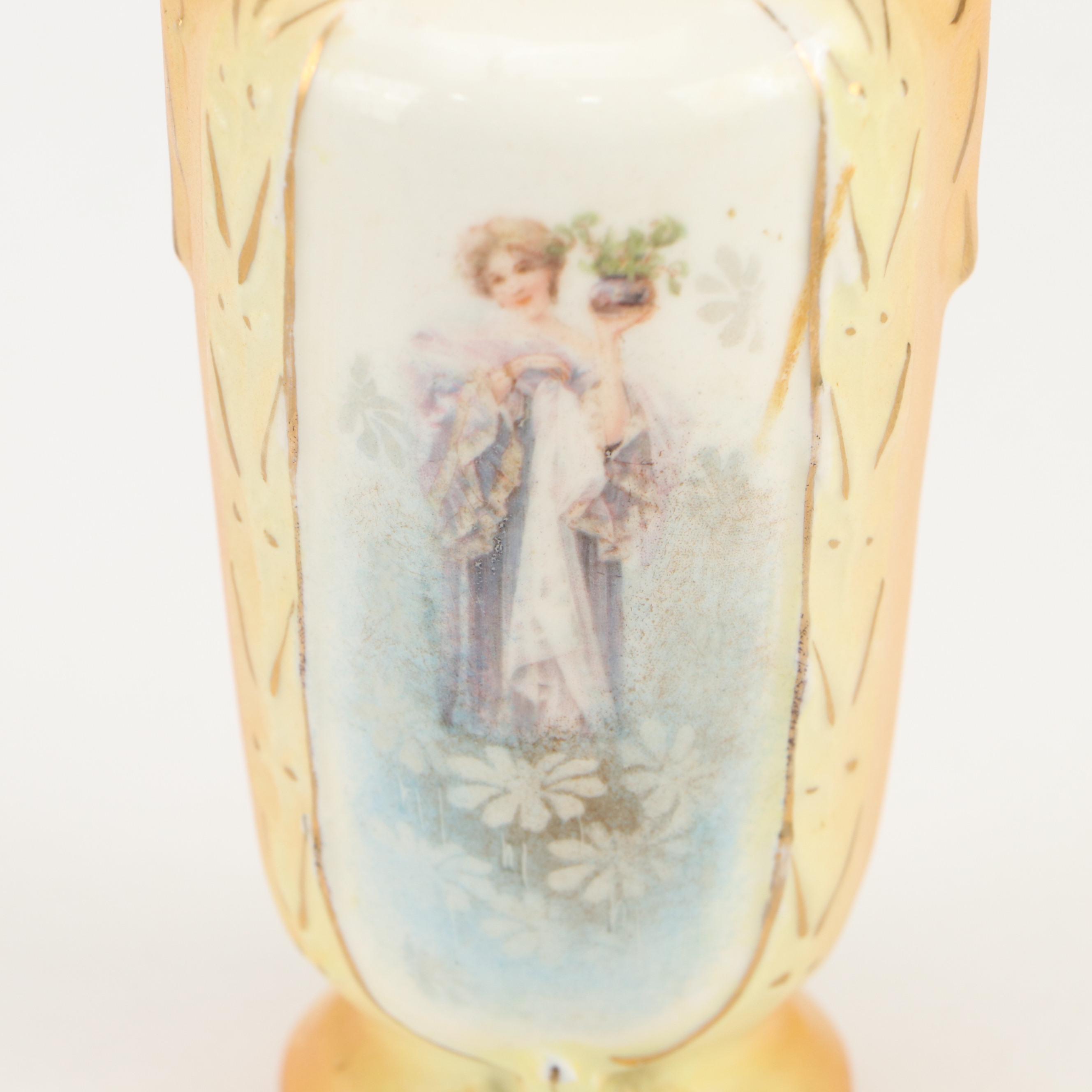 Pfaltzgraff "Village" Box with Elesva Dish, Marble Egg and More Ceramic Décor