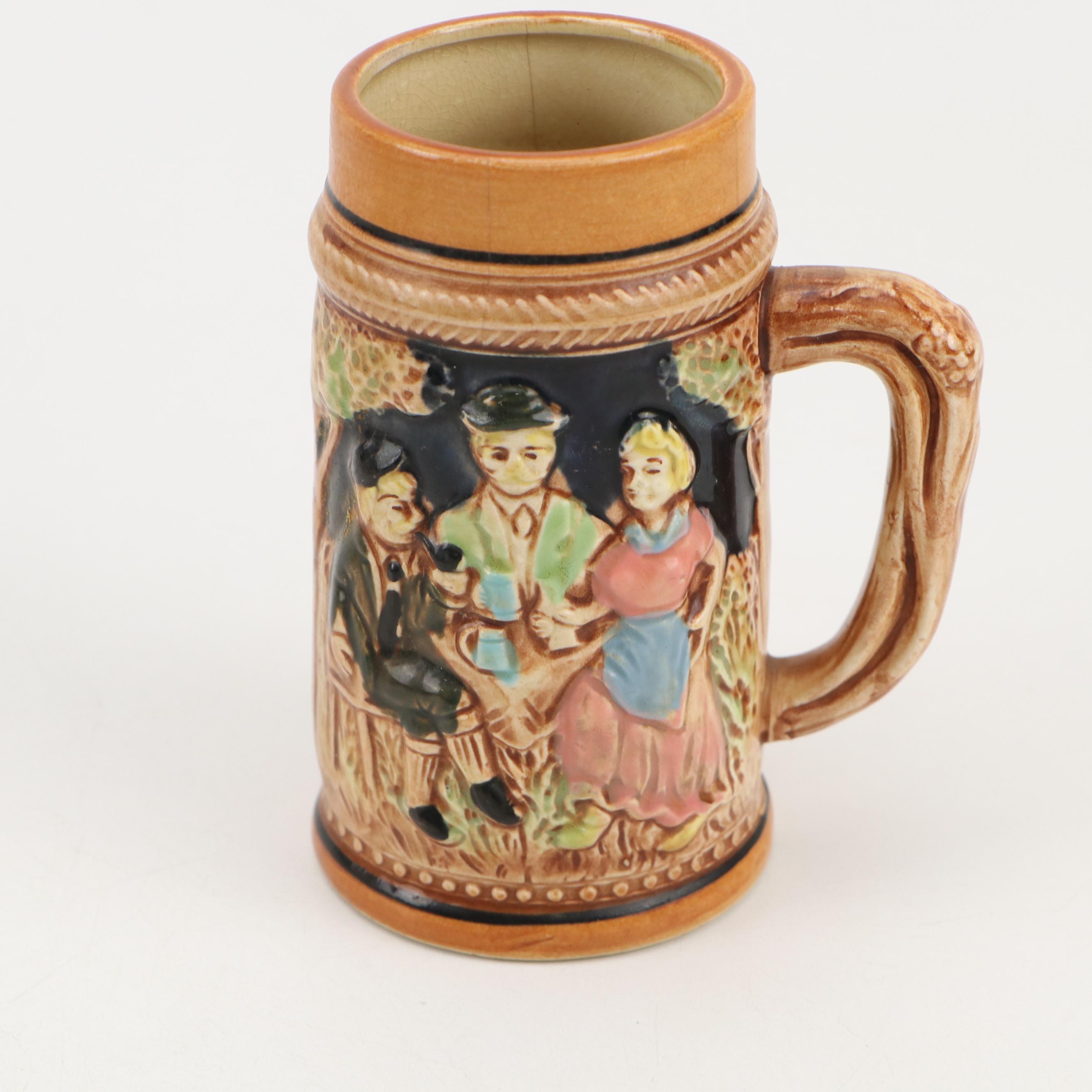 Pfaltzgraff "Village" Box with Elesva Dish, Marble Egg and More Ceramic Décor