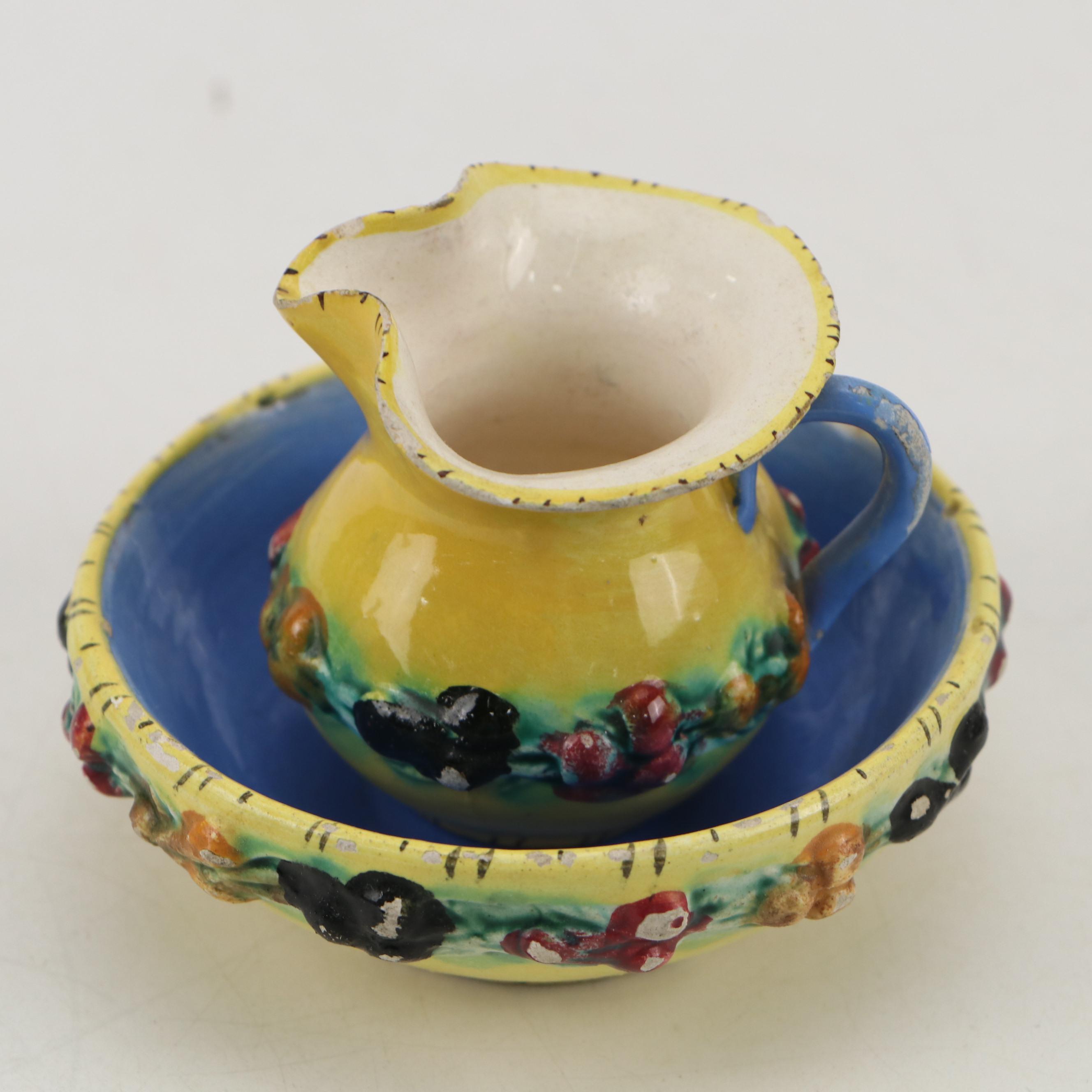 Pfaltzgraff "Village" Box with Elesva Dish, Marble Egg and More Ceramic Décor