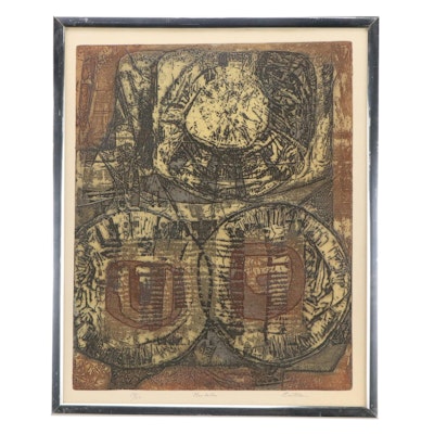 Edward Bartram Etching "Mandalas" Edward Bartram Etching "Mandalas"