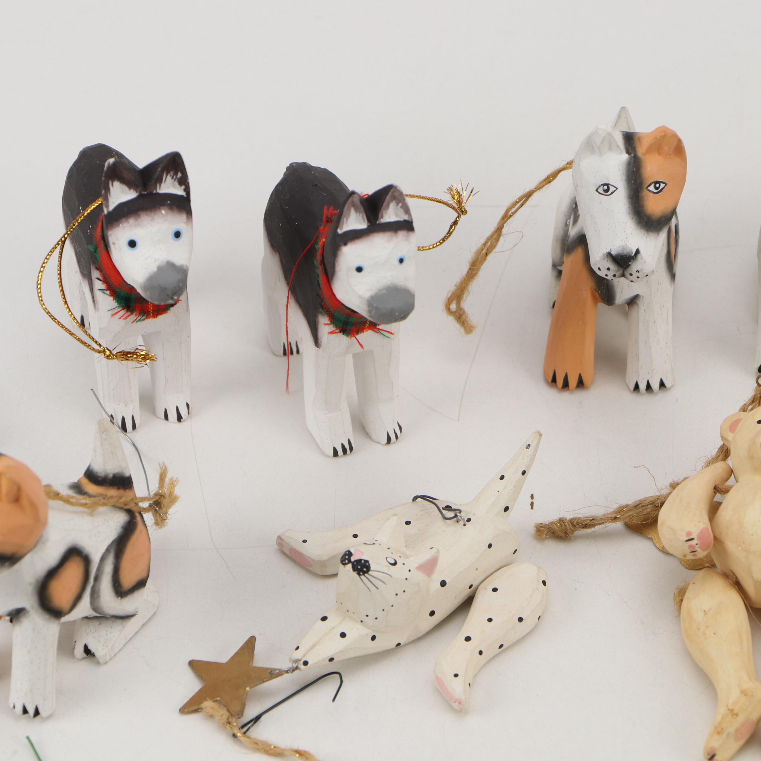 Crate & Barrel with Other Folk Art Style Christmas Ornaments