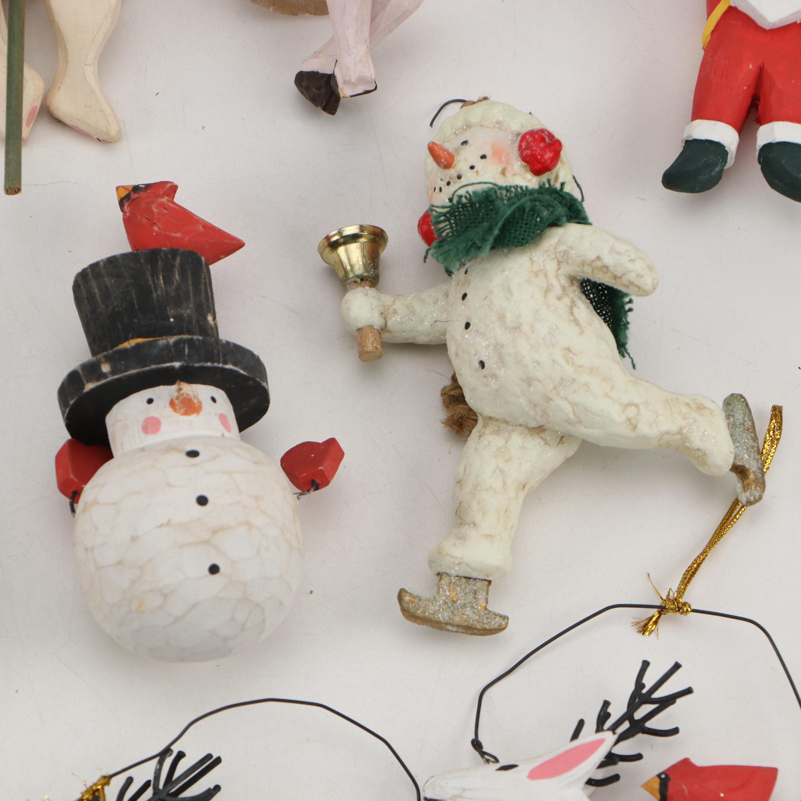 Crate & Barrel with Other Folk Art Style Christmas Ornaments