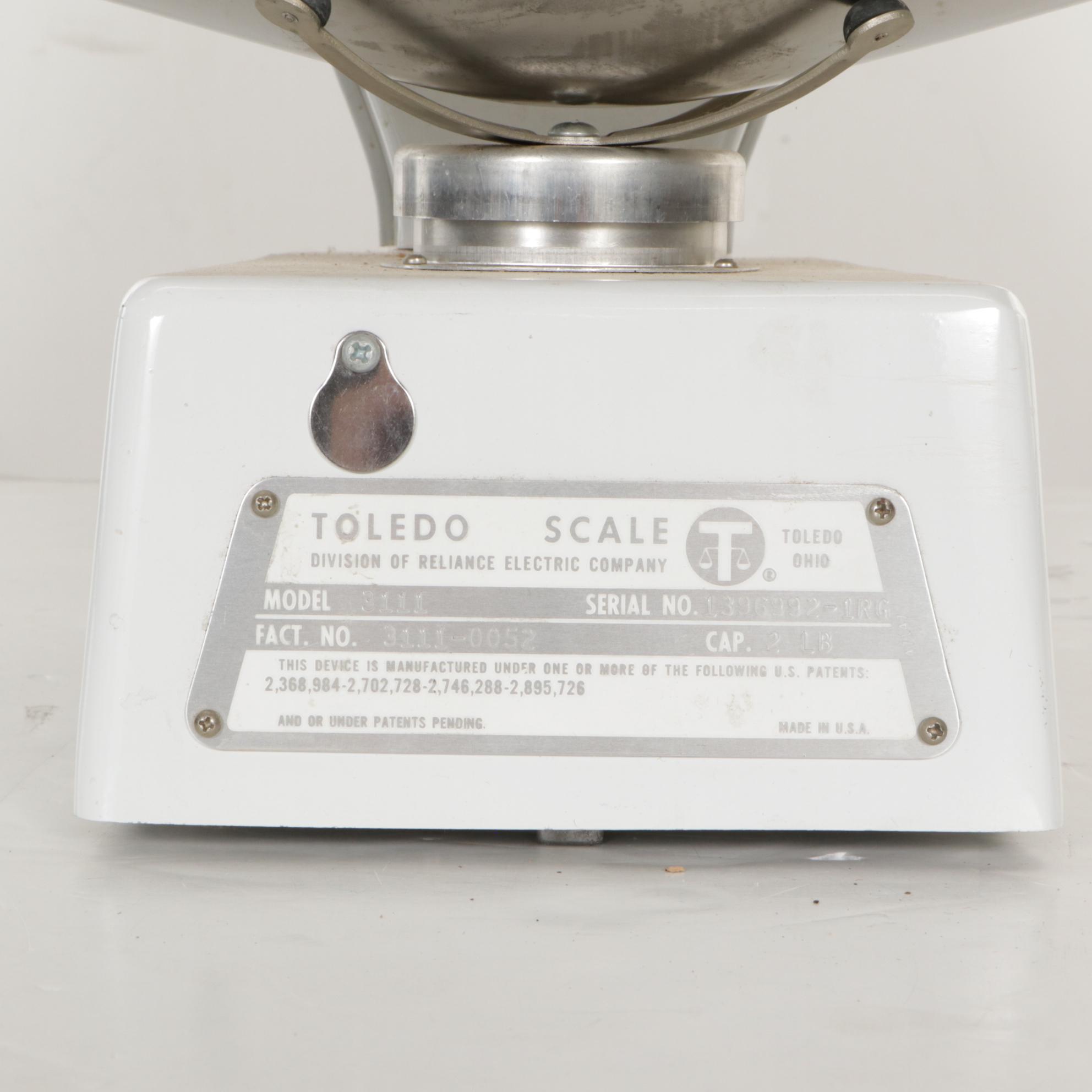 Toledo  Model 3111 Two-Pound Scale