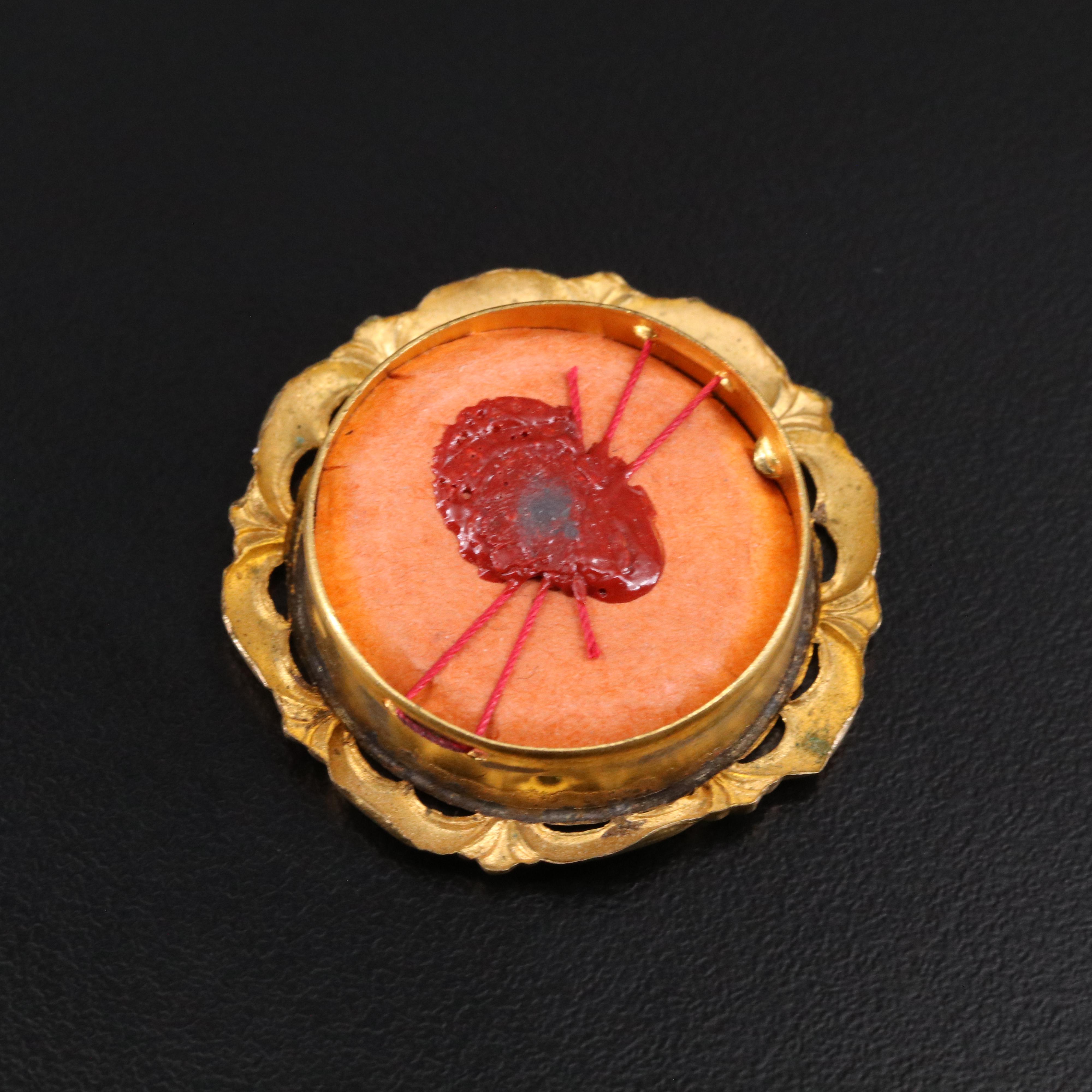 First Class Relic of Saint Maria Goretti in Reliquary with Seal