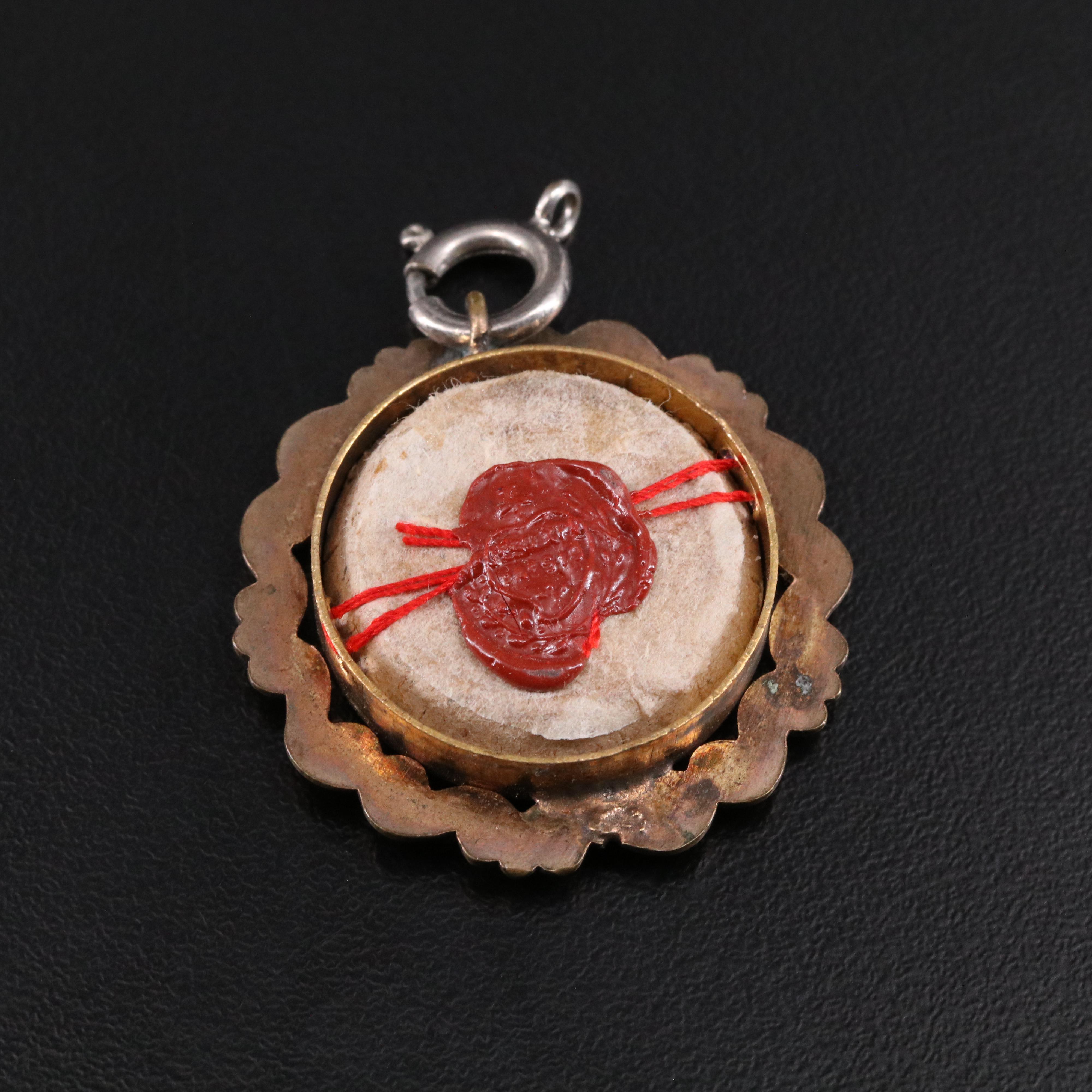 First Class Relic of Saint Maria Goretti in Reliquary with Seal