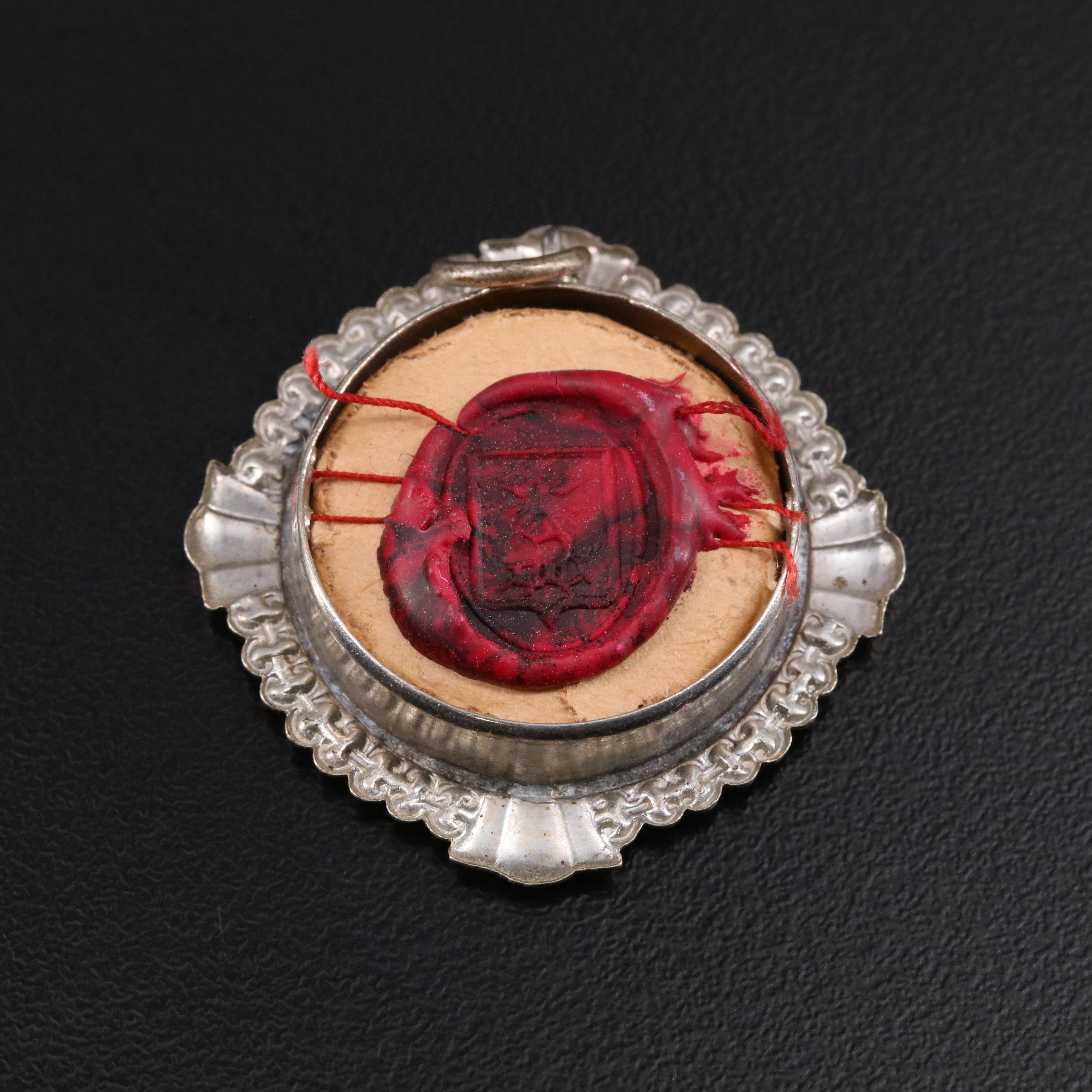 Second Class Relic of Blessed Thérèse Couderc in Reliquary with Seal