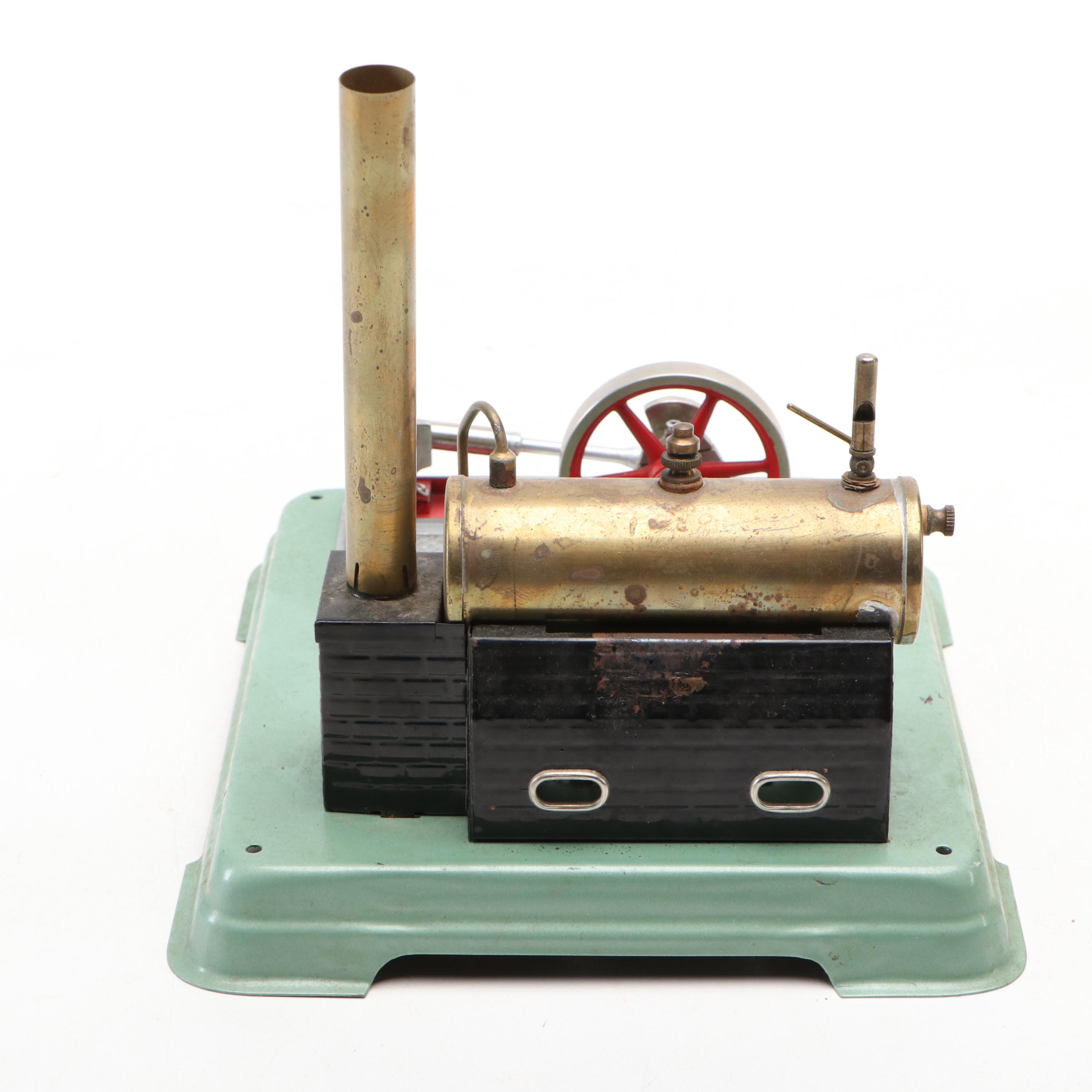 Fleischmann Brass and Metal Train Steam Engine Model