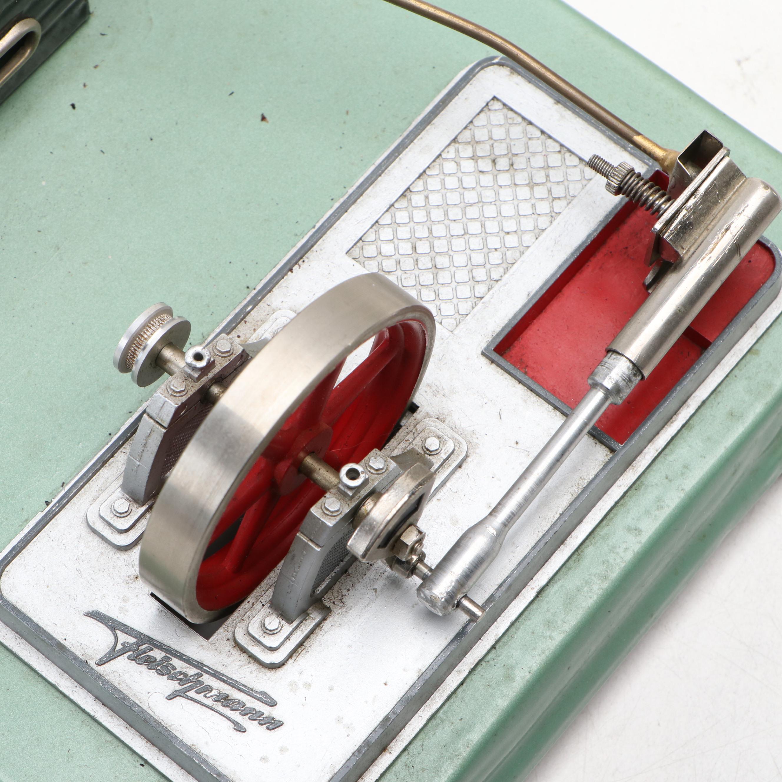 Fleischmann Brass and Metal Train Steam Engine Model