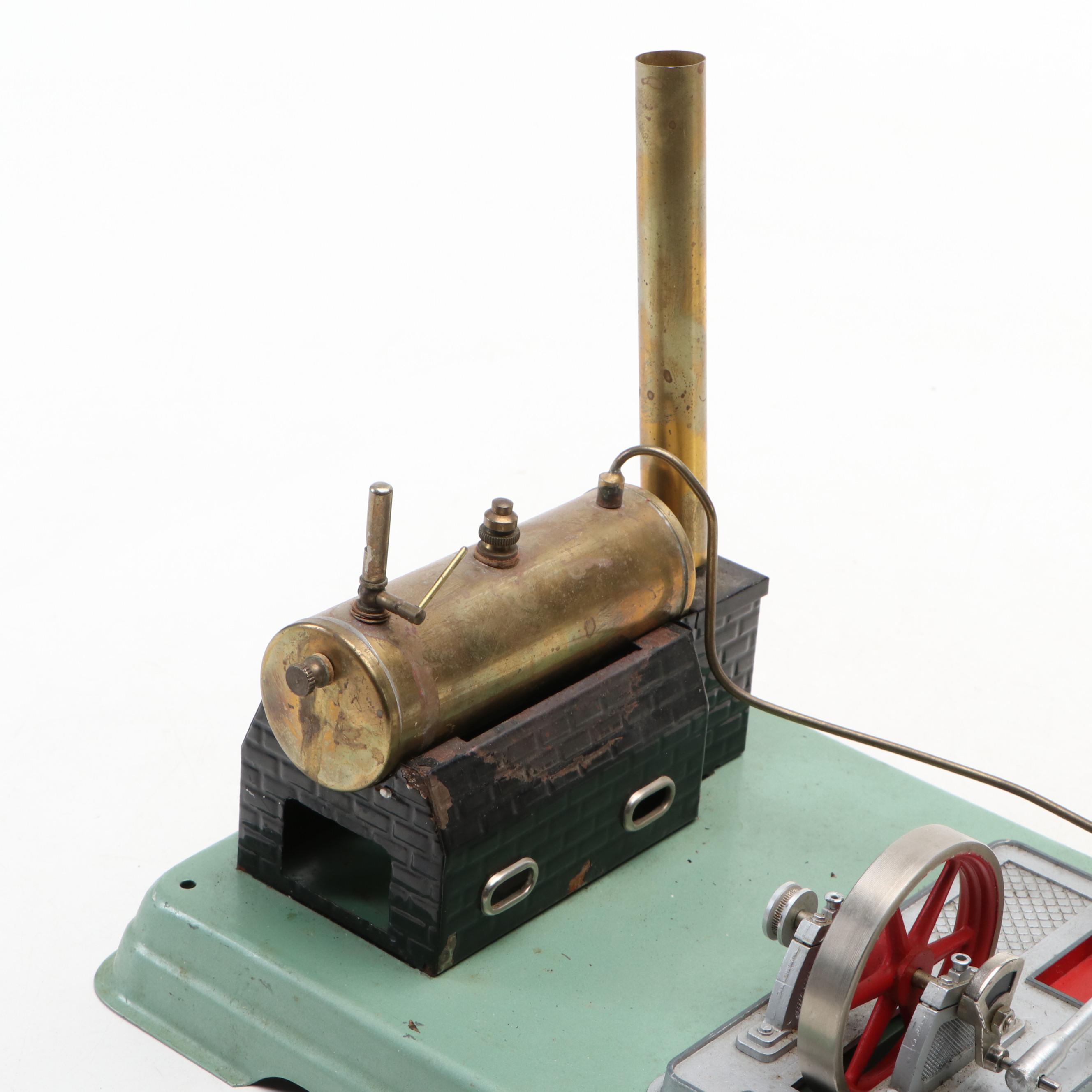 Fleischmann Brass and Metal Train Steam Engine Model