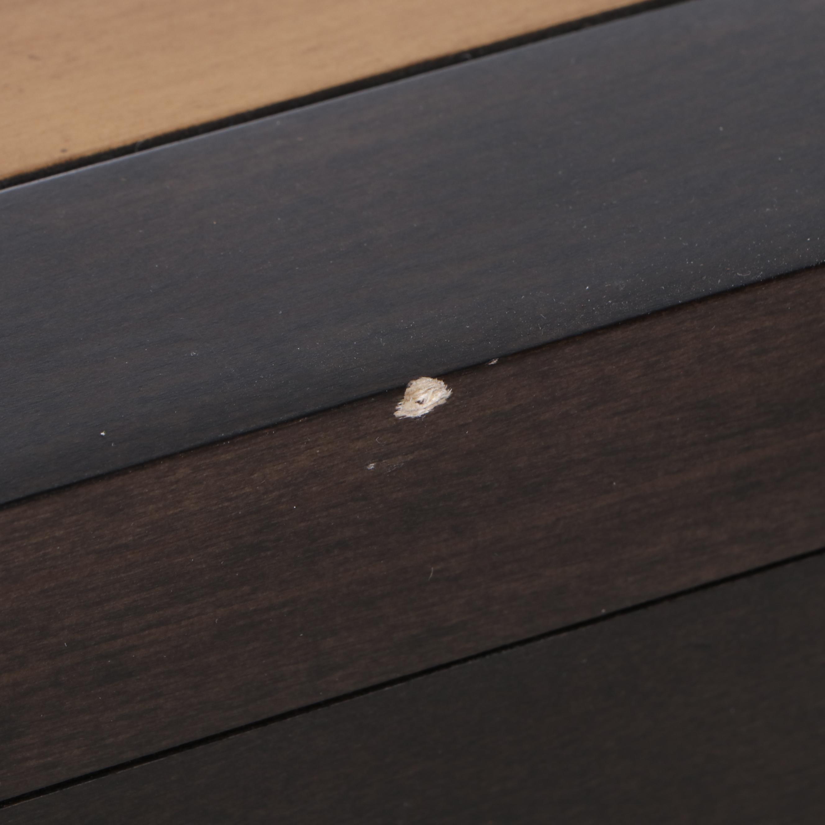 Hooker Furniture "South Park" Birch and Maple-Veneered Desk in Brown-Grey Finish