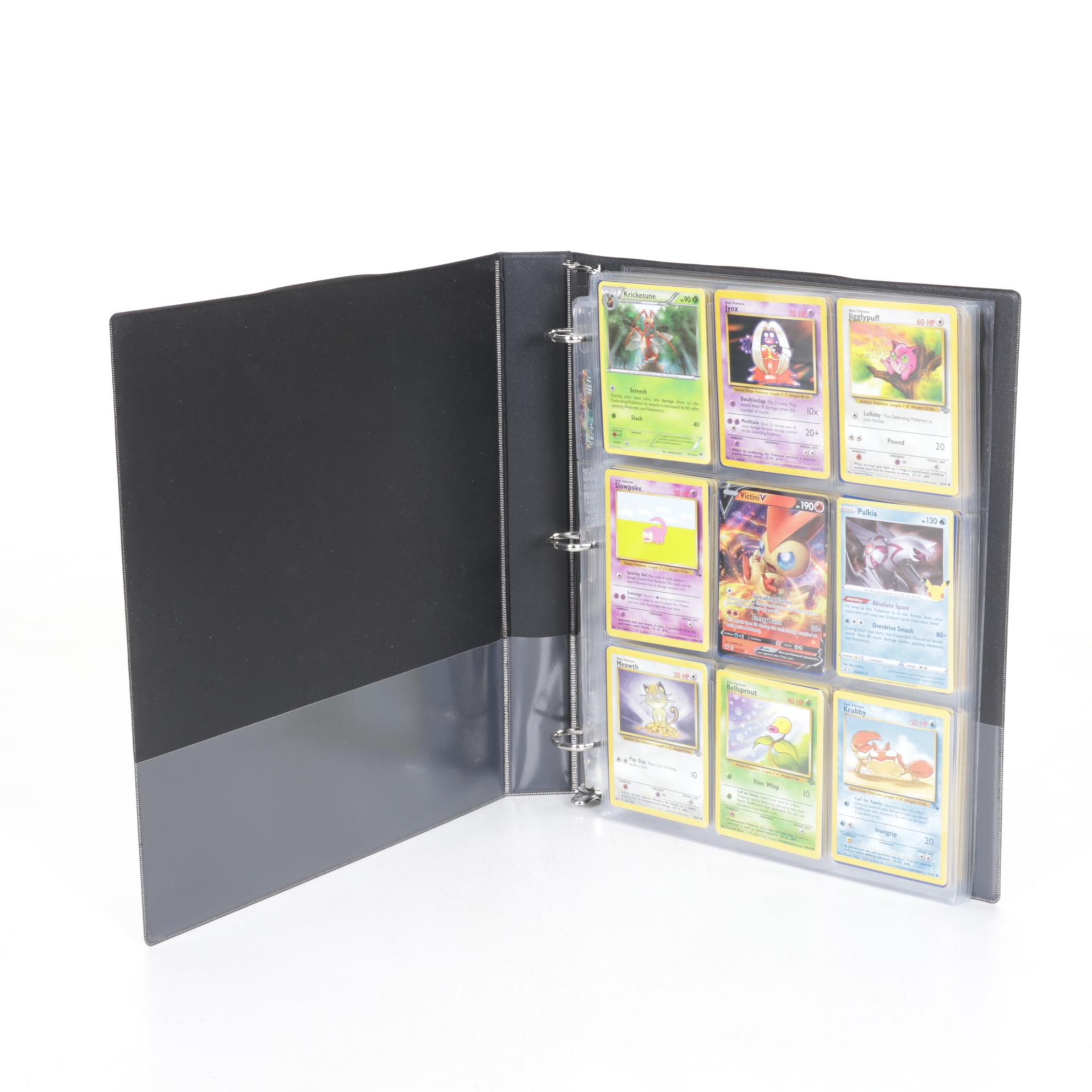 English & Korean Pokémon Card Collection Featuring Base to Modern Sets