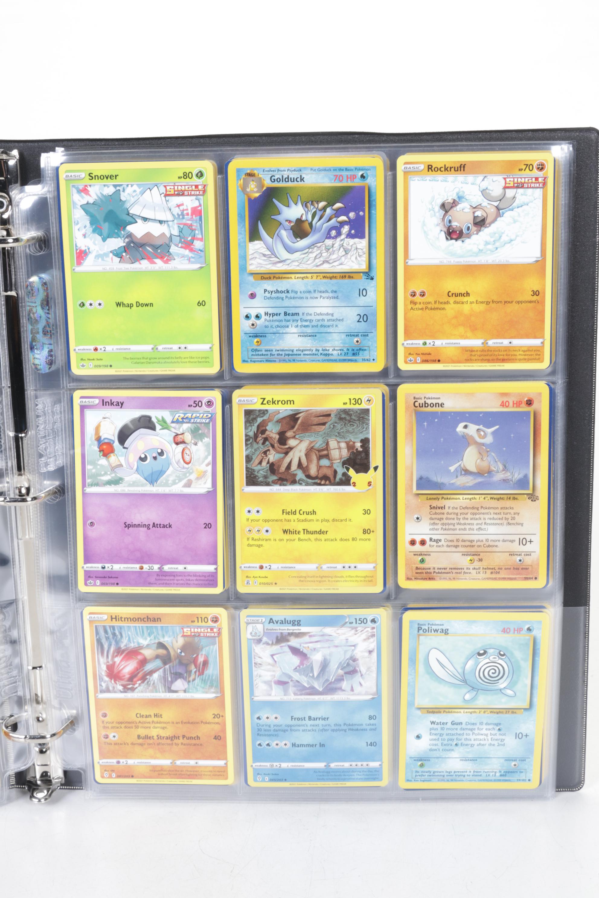 English & Korean Pokémon Card Collection Featuring Base to Modern Sets