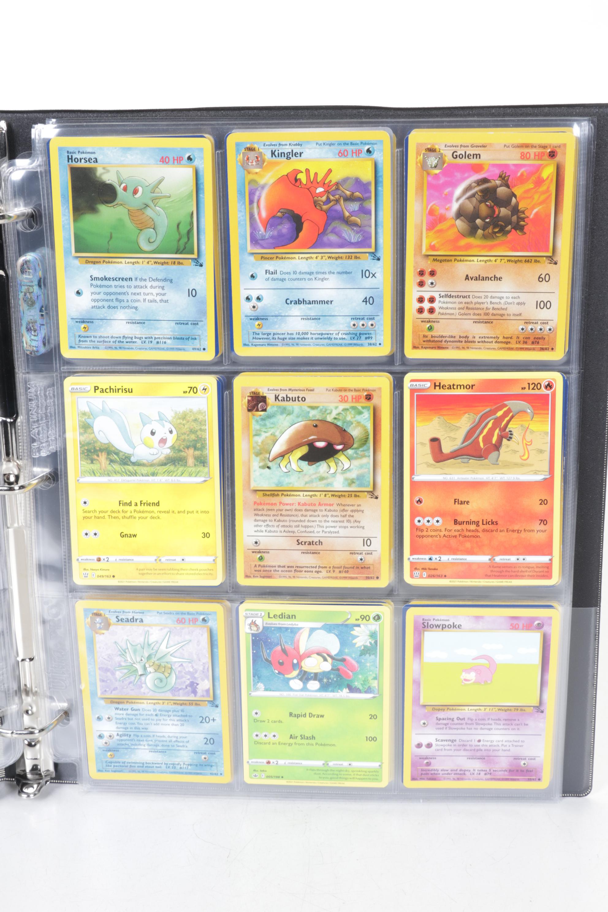 English & Korean Pokémon Card Collection Featuring Base to Modern Sets