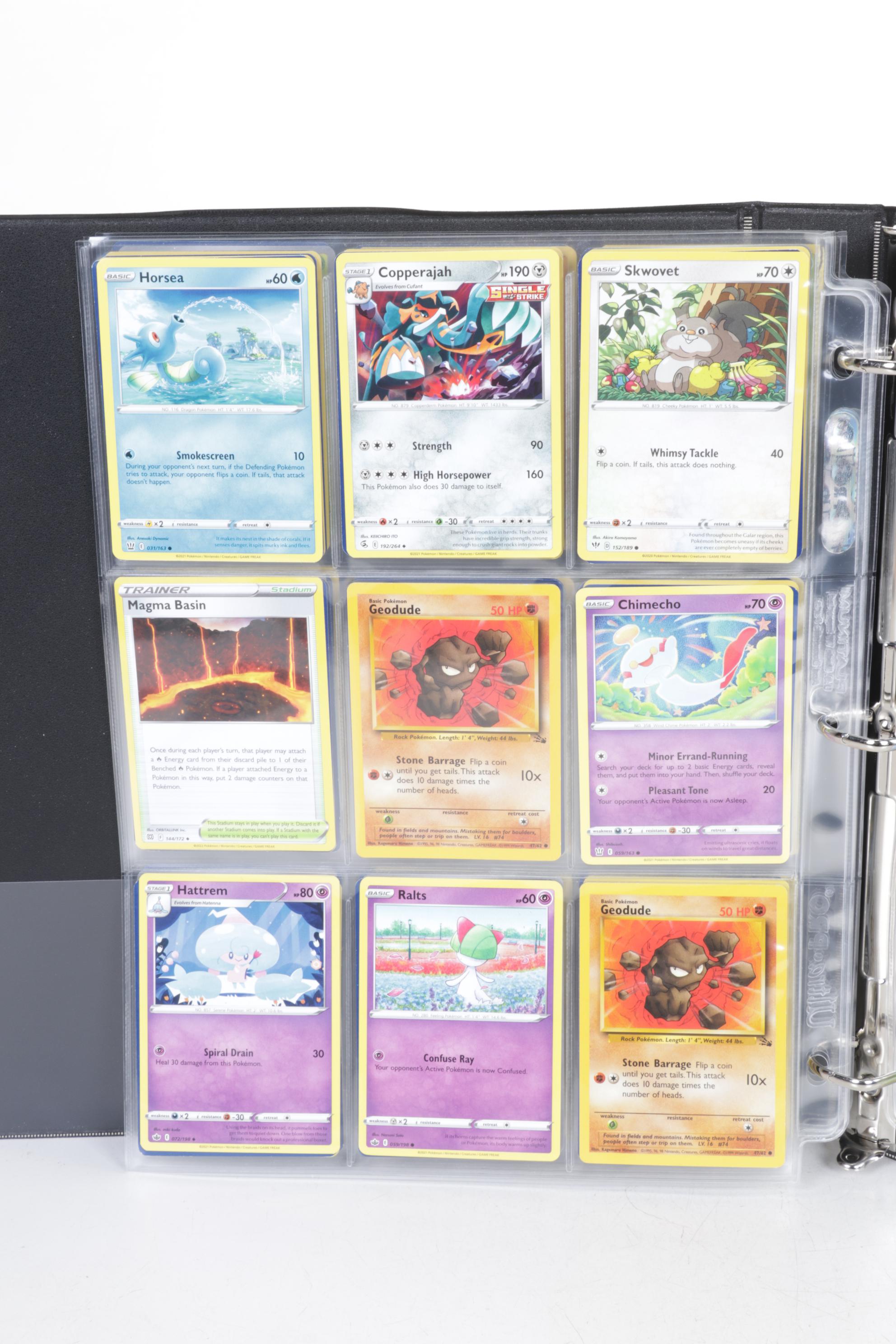 English & Korean Pokémon Card Collection Featuring Base to Modern Sets