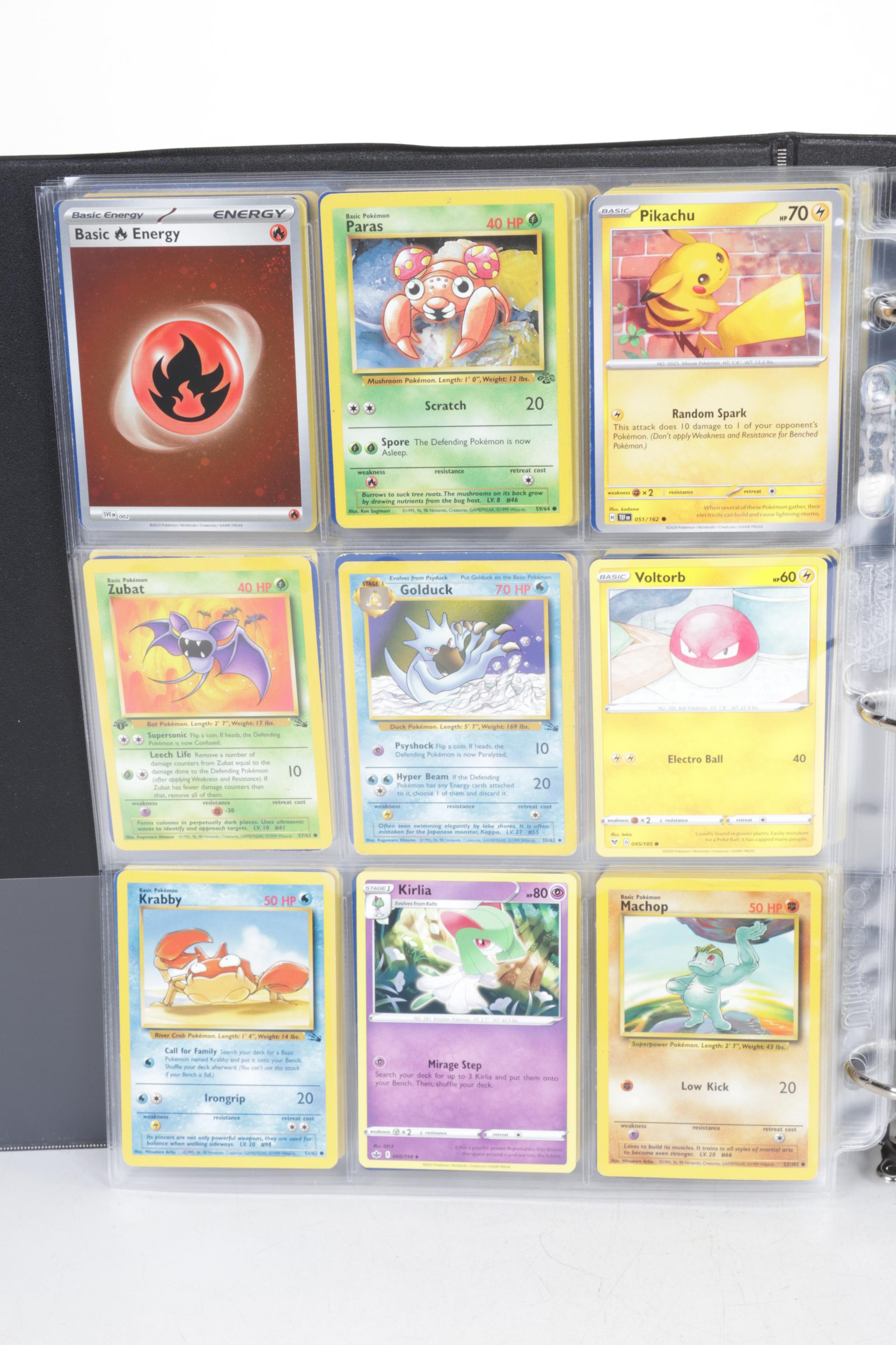 English & Korean Pokémon Card Collection Featuring Base to Modern Sets