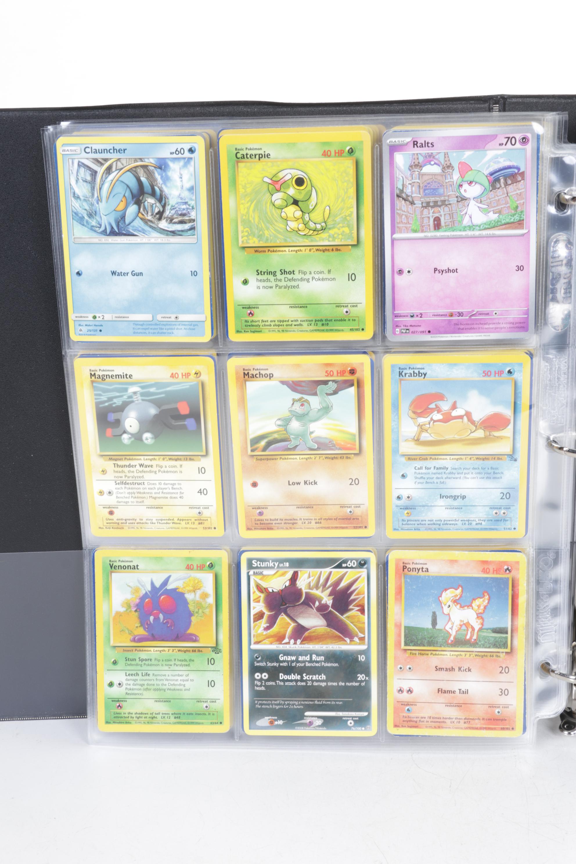 English & Korean Pokémon Card Collection Featuring Base to Modern Sets