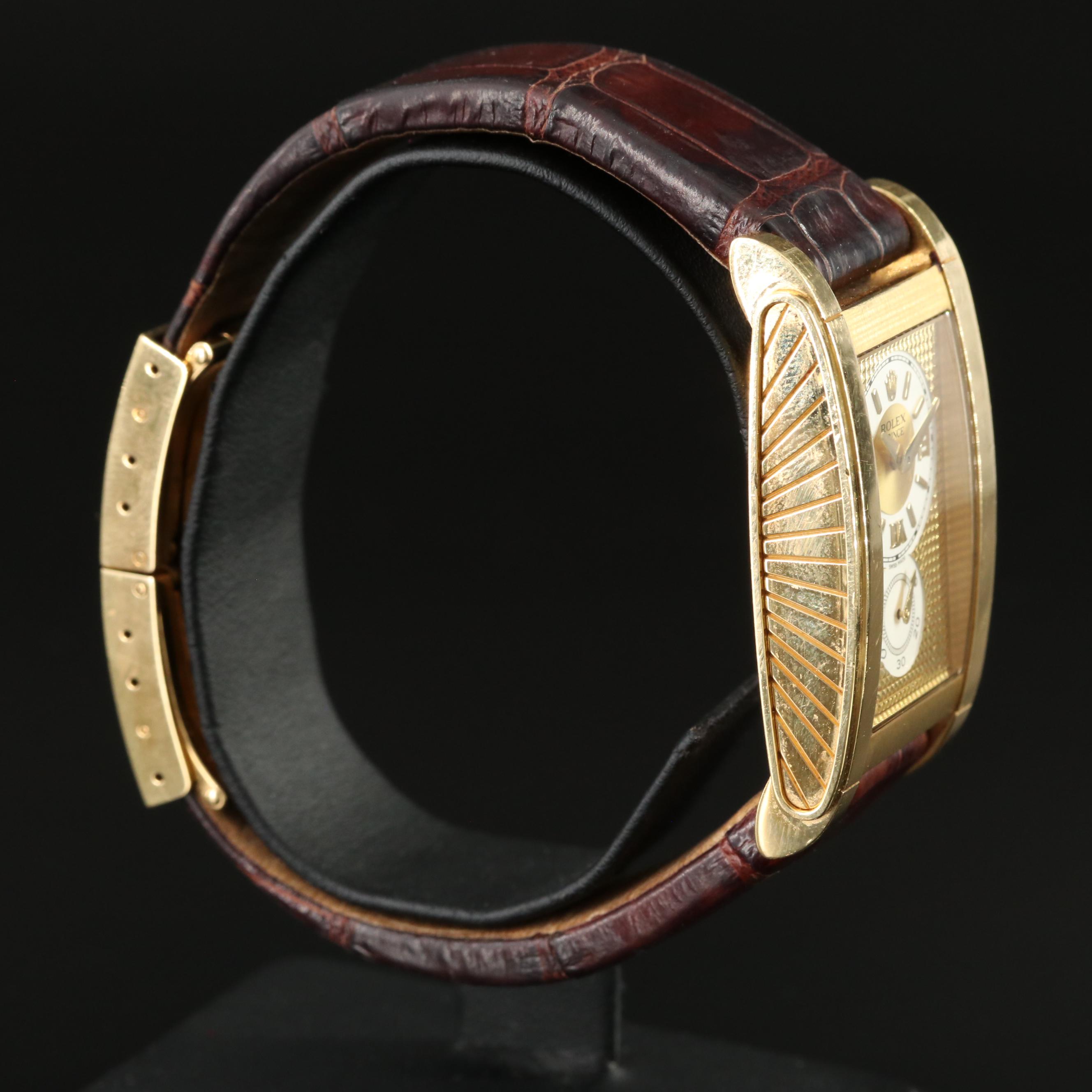 Rolex Cellini Prince 5440 18K Gold 28mm Manual-Wind Watch