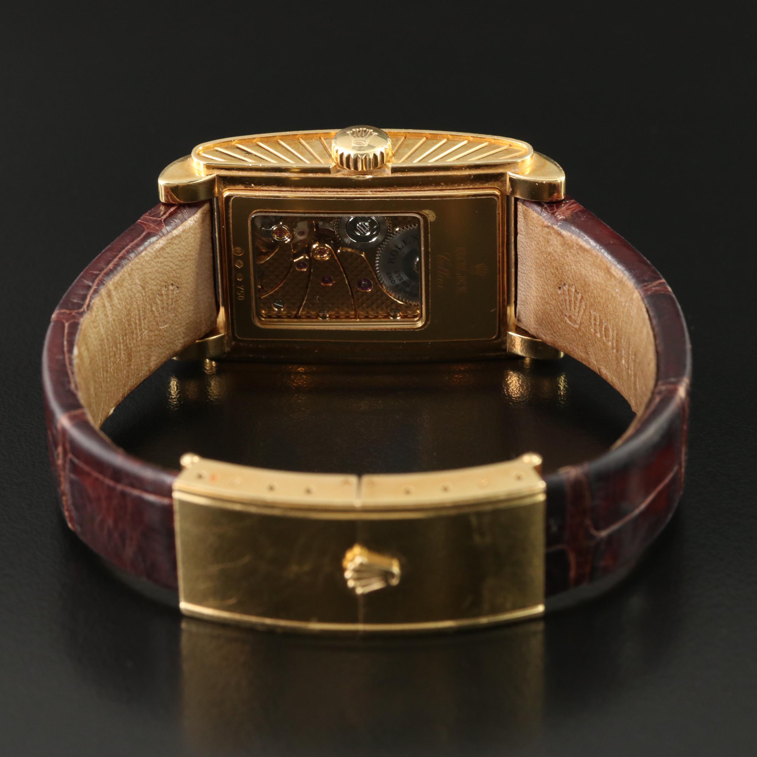 Rolex Cellini Prince 5440 18K Gold 28mm Manual-Wind Watch