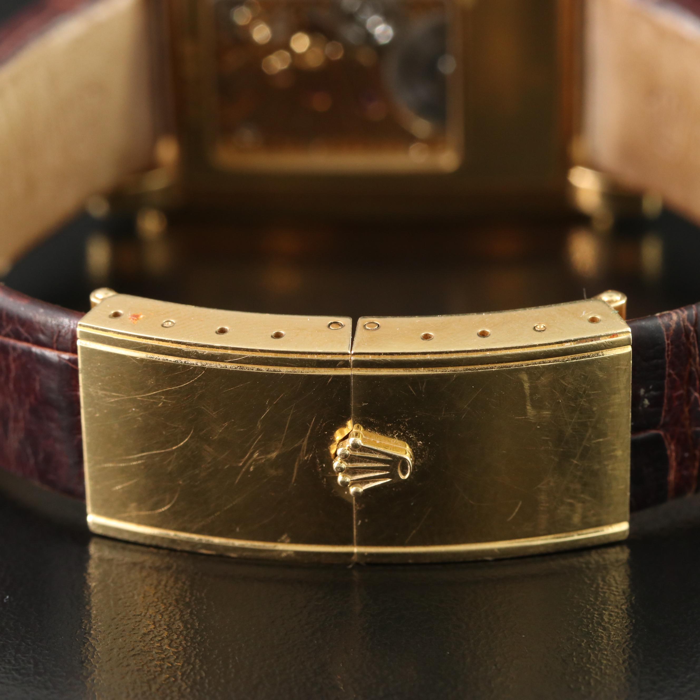 Rolex Cellini Prince 5440 18K Gold 28mm Manual-Wind Watch