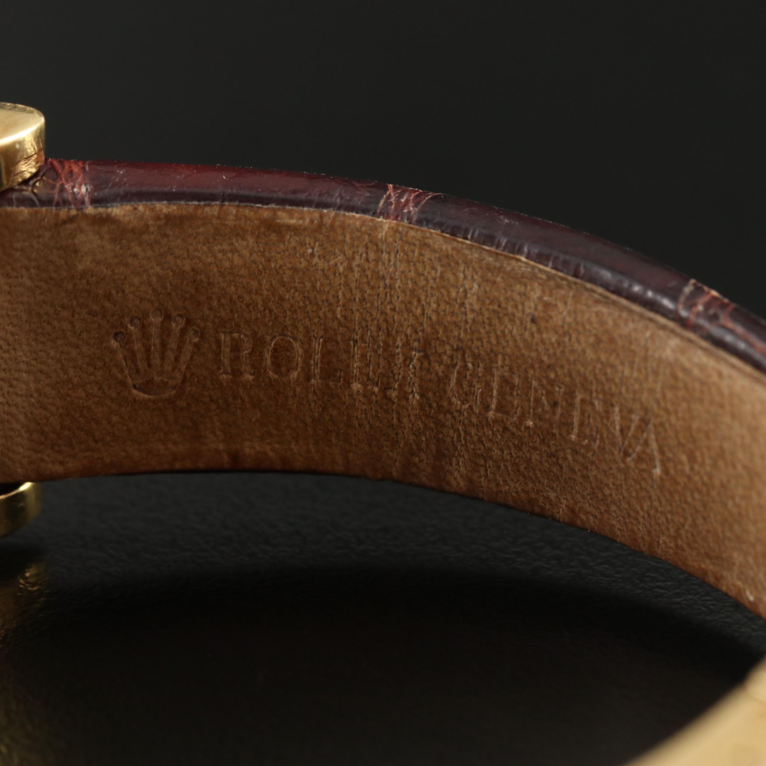 Rolex Cellini Prince 5440 18K Gold 28mm Manual-Wind Watch