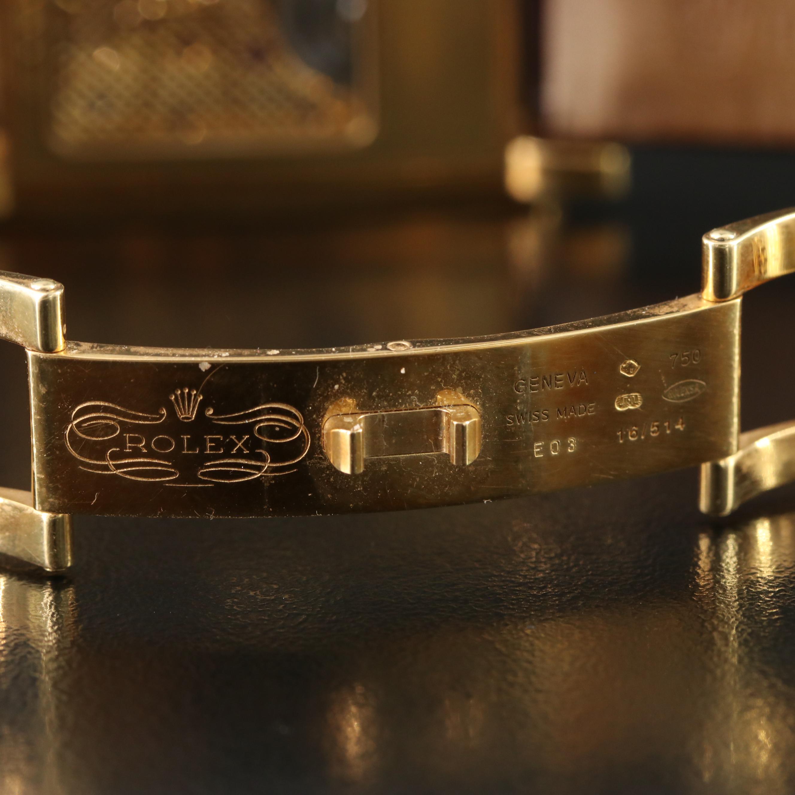 Rolex Cellini Prince 5440 18K Gold 28mm Manual-Wind Watch