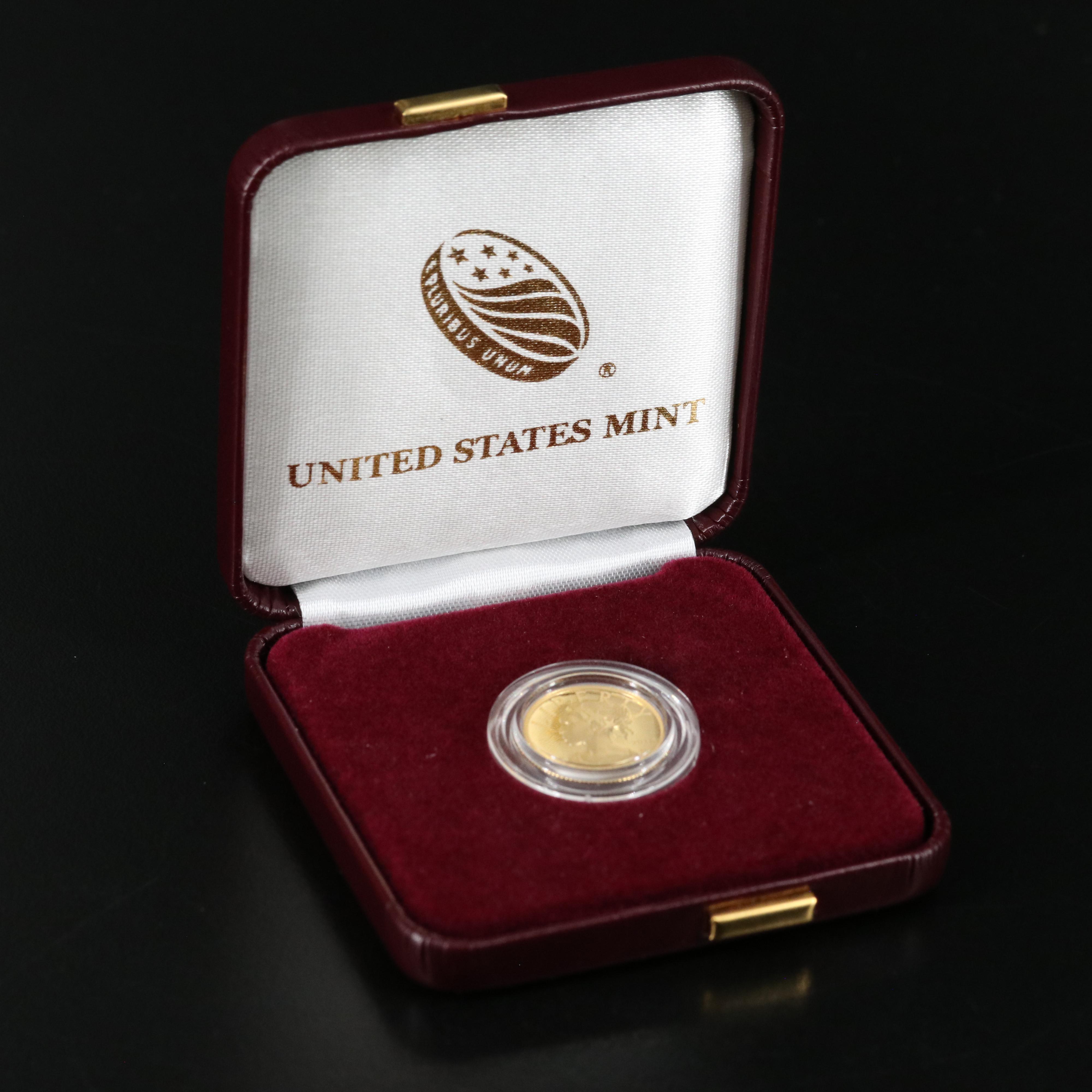 2018-W American Liberty 1/10th Oz. $10 Gold Proof Coin