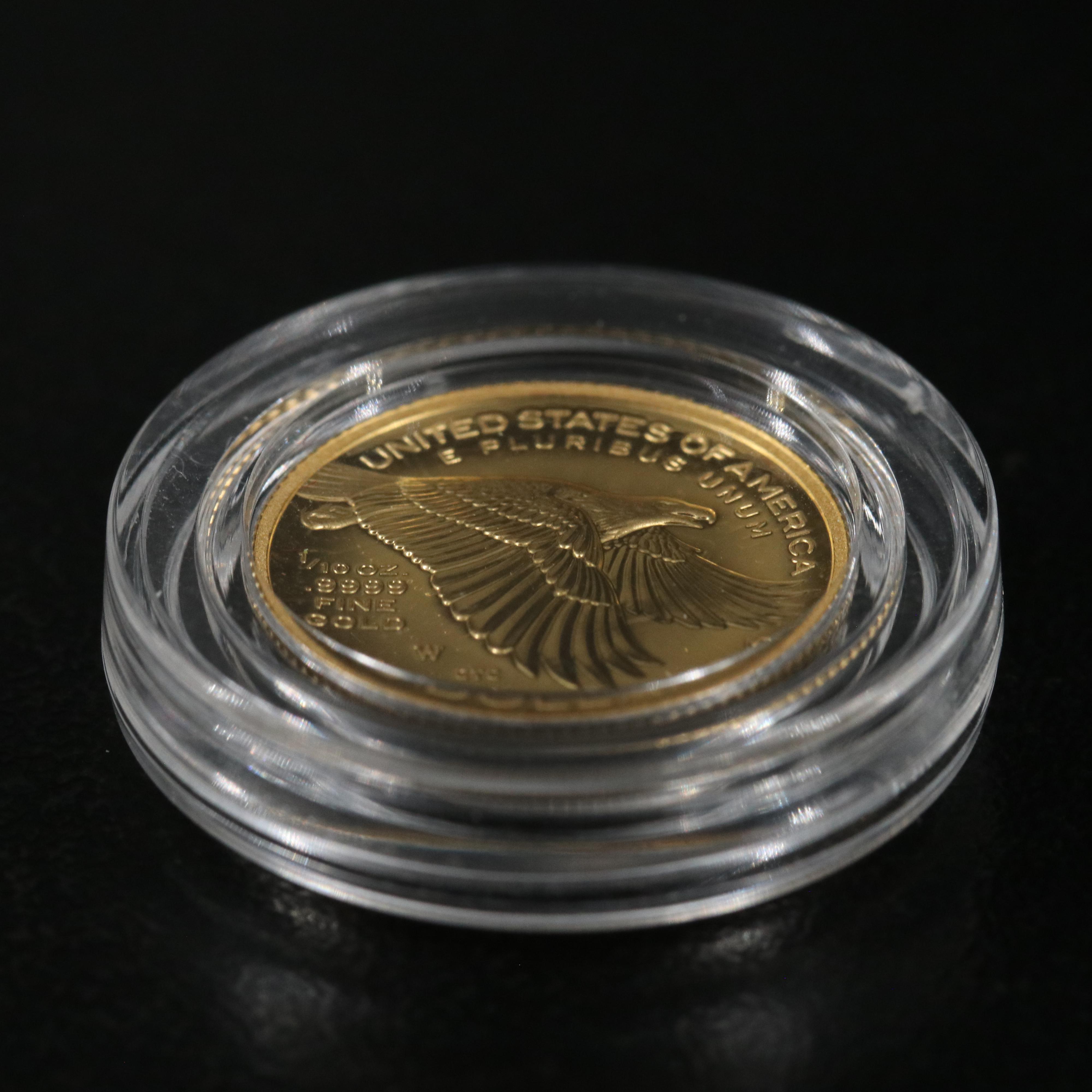2018-W American Liberty 1/10th Oz. $10 Gold Proof Coin
