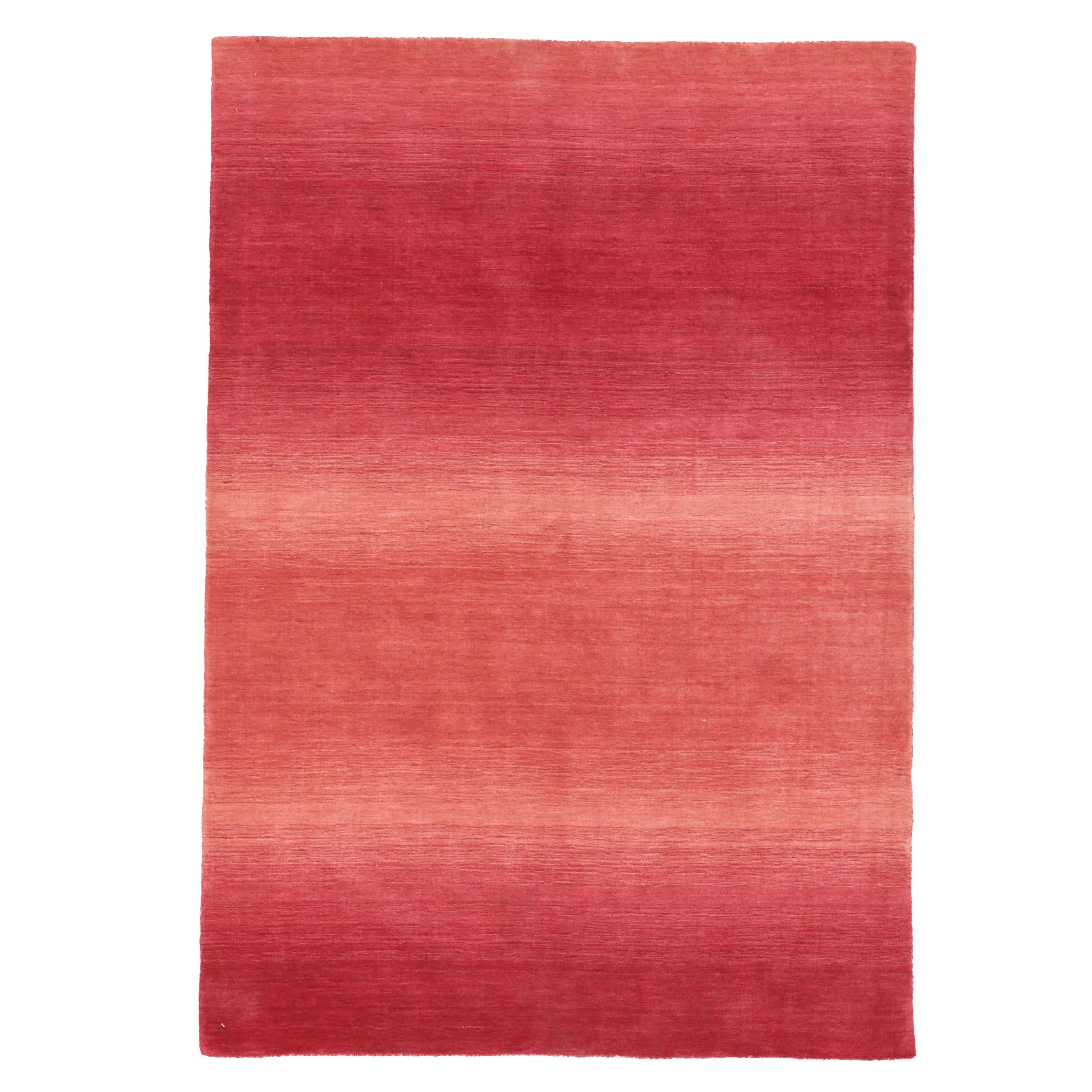 5'3 x 7'7 Hand-Knotted Tibetan Gabbeh Area Rug