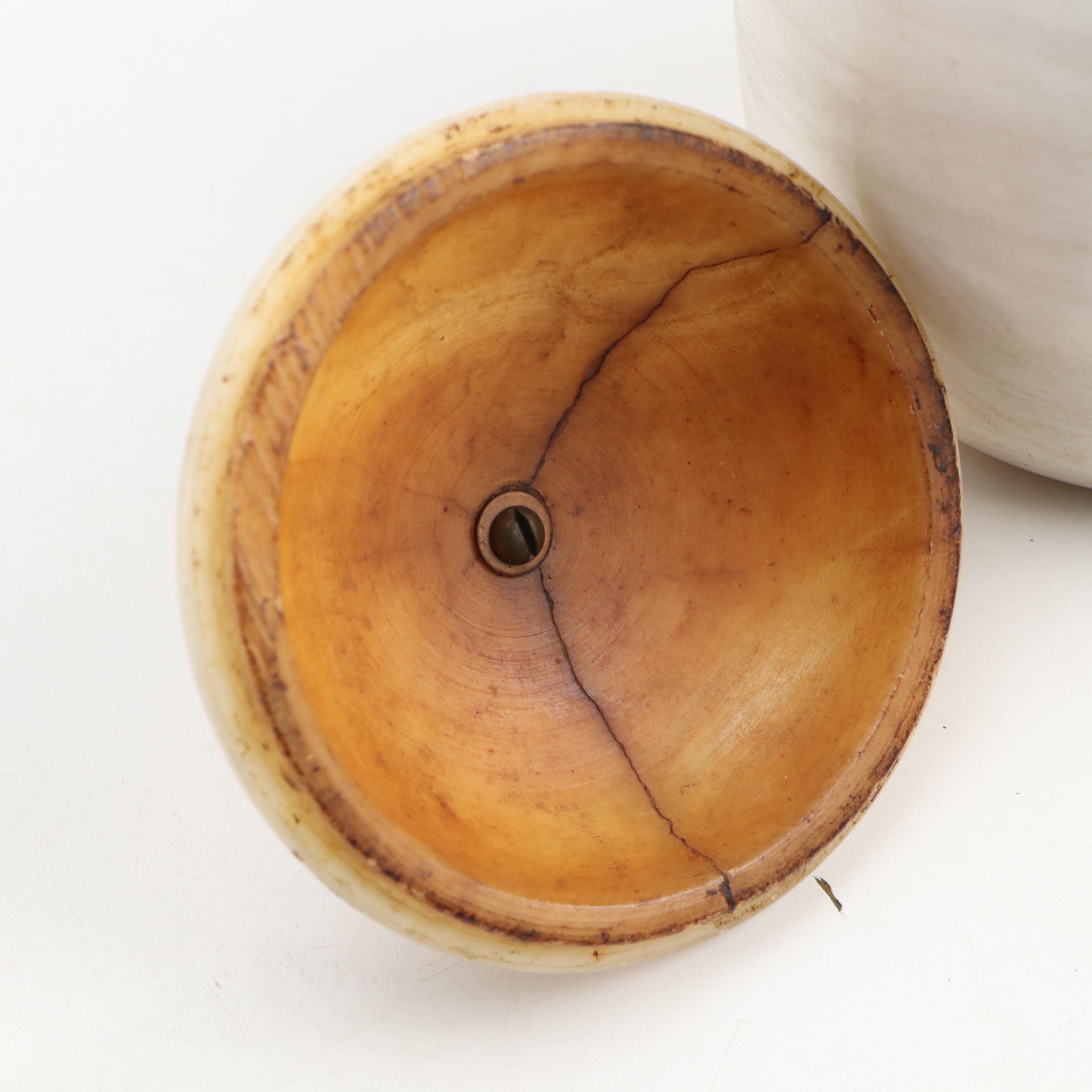 Meerschaum Pipes, Shark Vertebrae Long Pipe, Alabaster Tobacco Jar and More