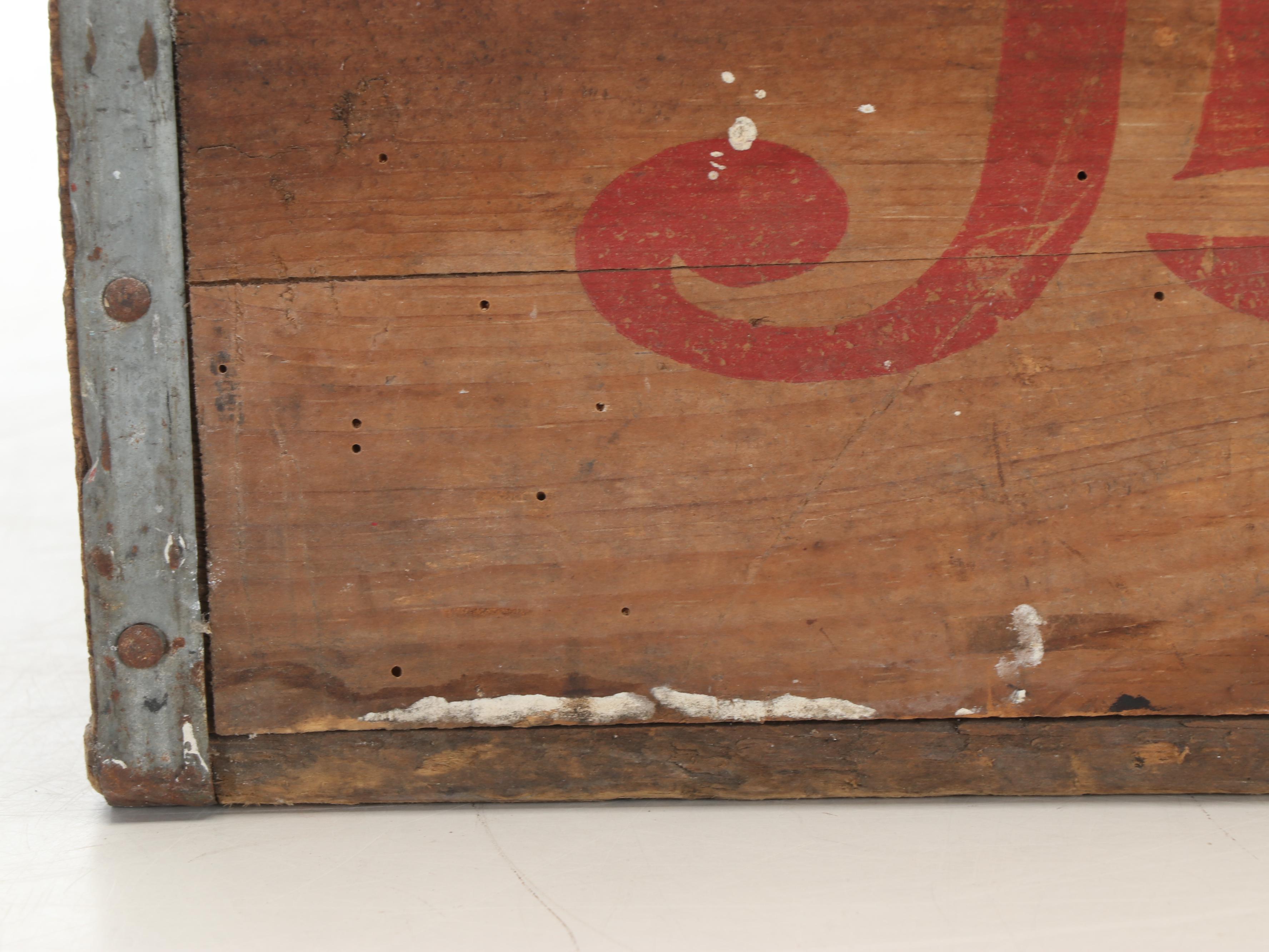 Pepsi-Cola Wood Crate with Wood Parlor Quoits Board and More