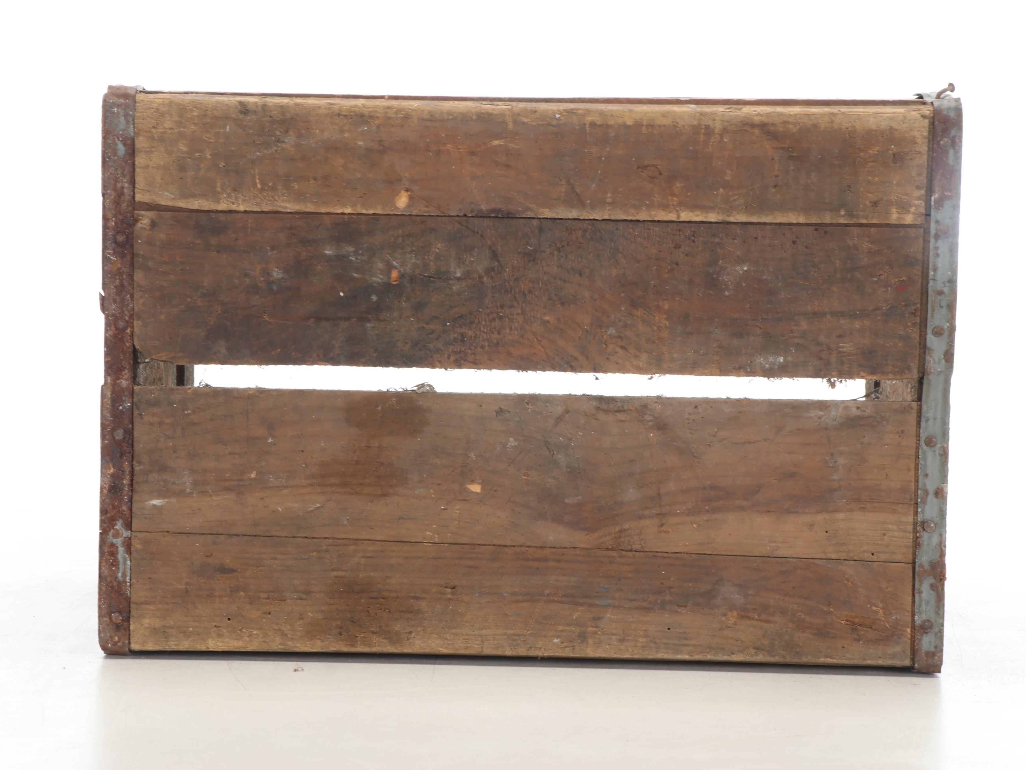 Pepsi-Cola Wood Crate with Wood Parlor Quoits Board and More