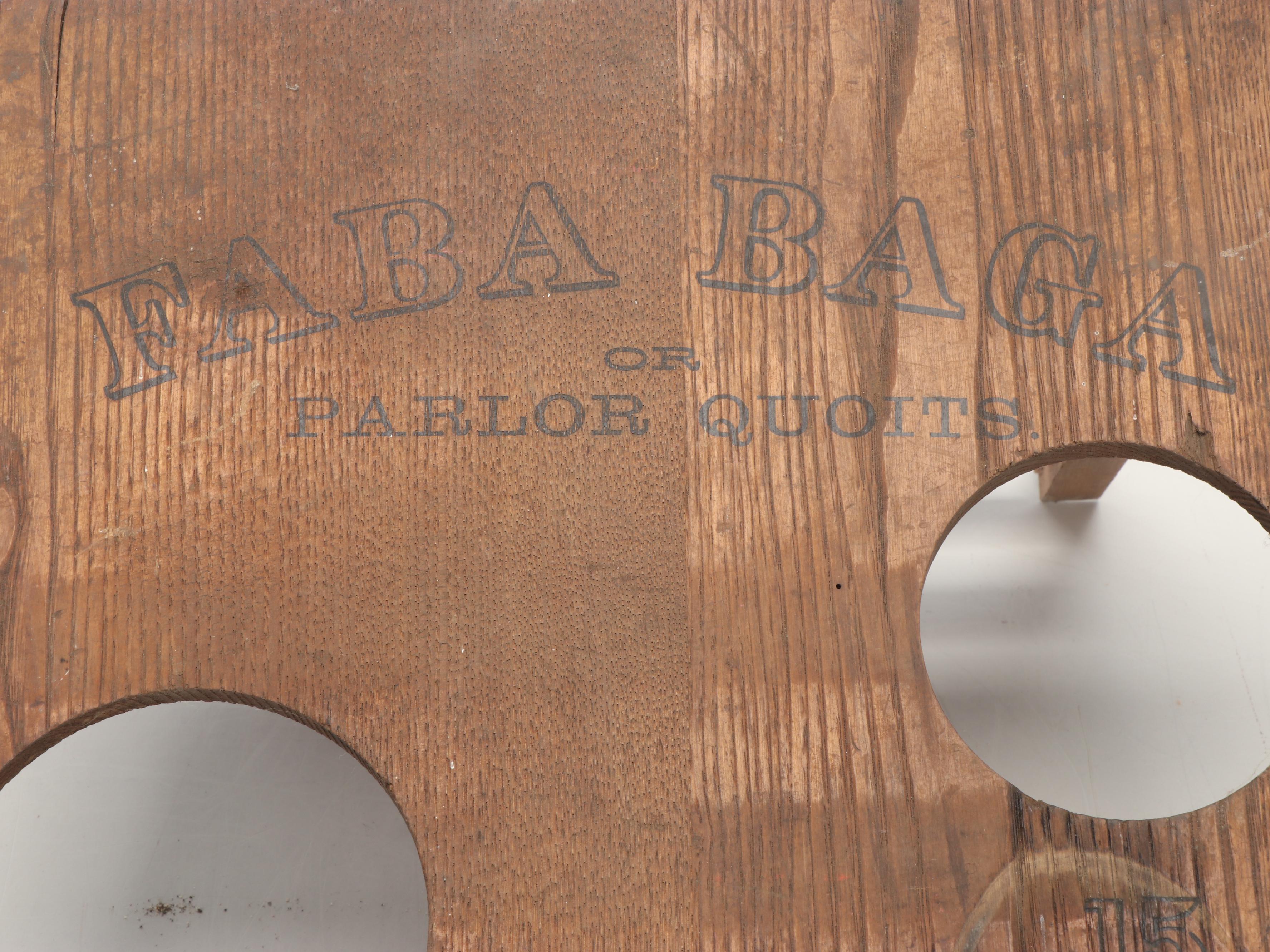 Pepsi-Cola Wood Crate with Wood Parlor Quoits Board and More