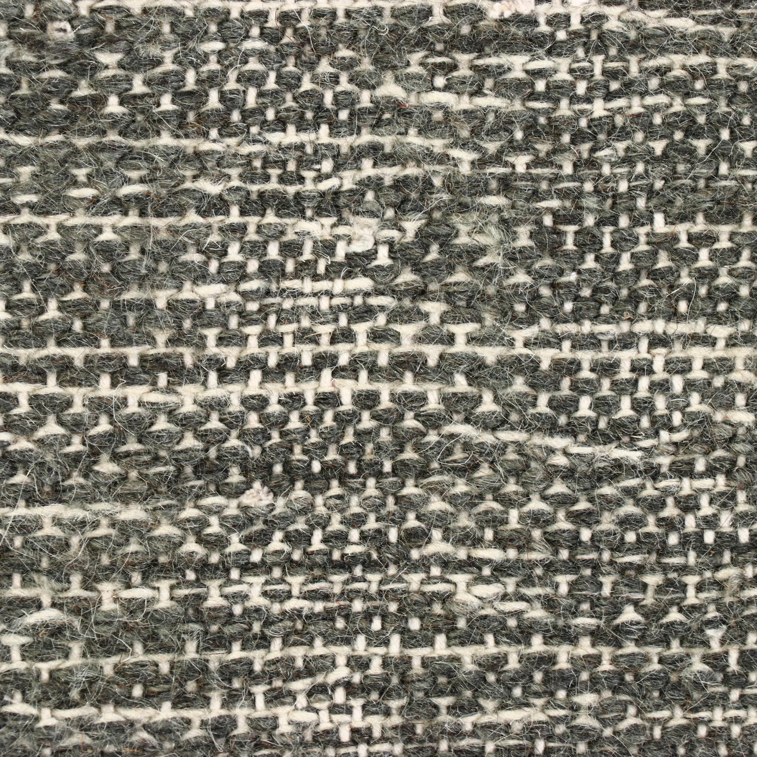 5'1 x 8'1 Hand-Knotted Indo-Berber Style High-Low Shag Area Rug