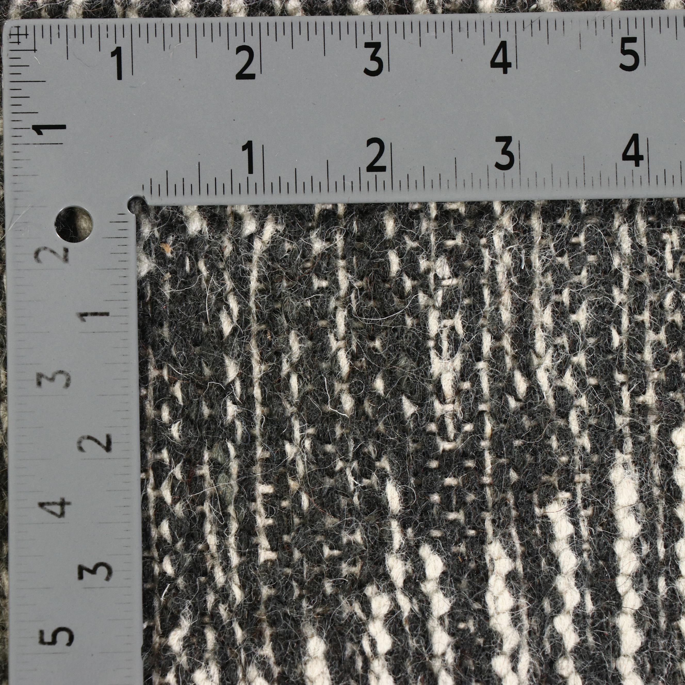 5'1 x 8'1 Hand-Knotted Indo-Berber Style High-Low Shag Area Rug