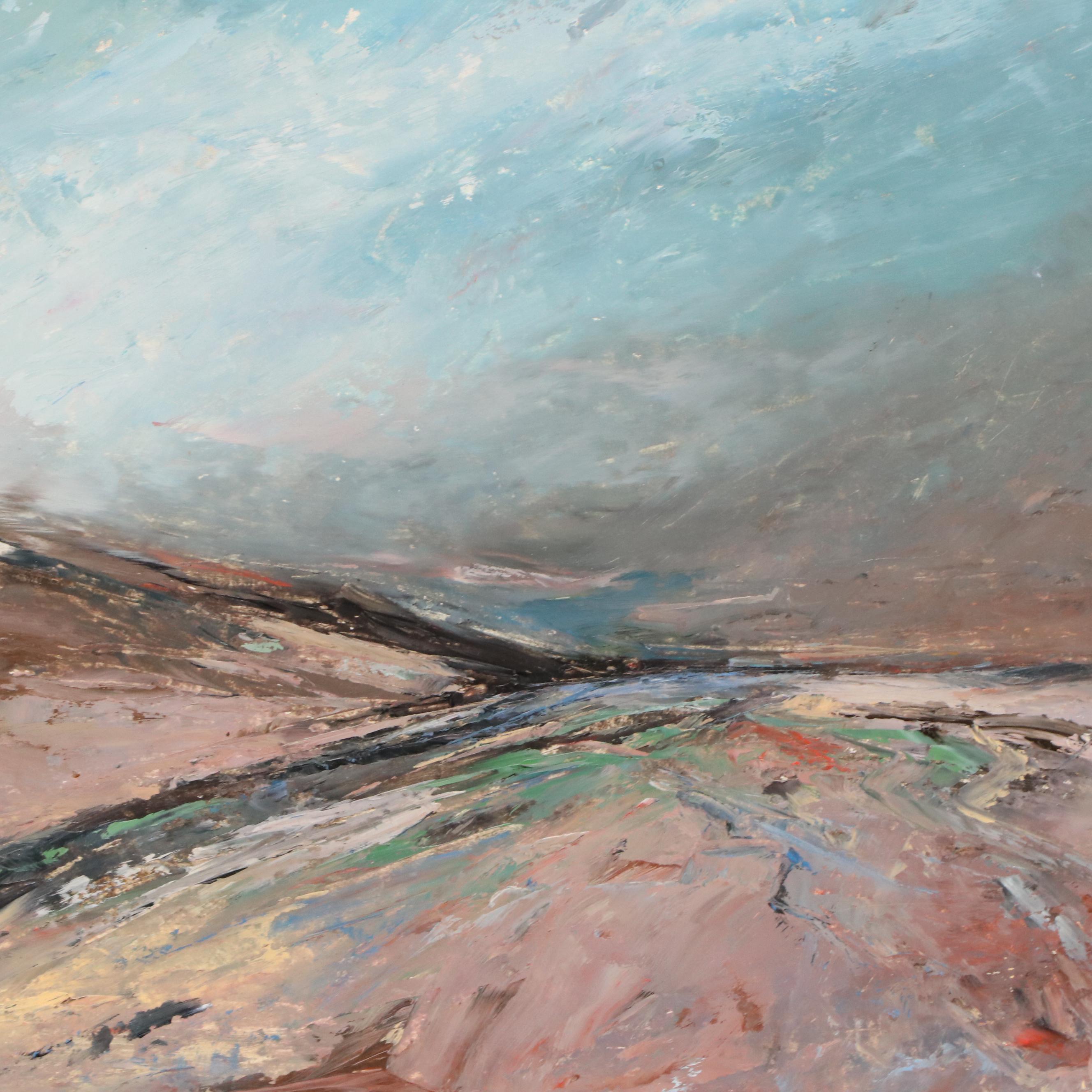 Rebecca Manns Landscape Oil Painting "The Gift of Rain," 2025