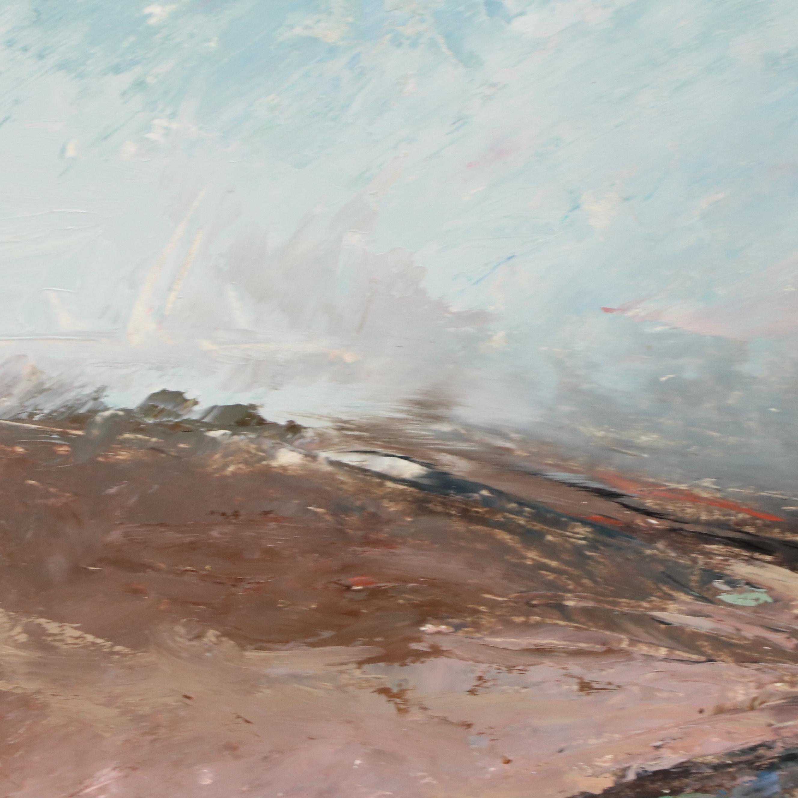 Rebecca Manns Landscape Oil Painting "The Gift of Rain," 2025