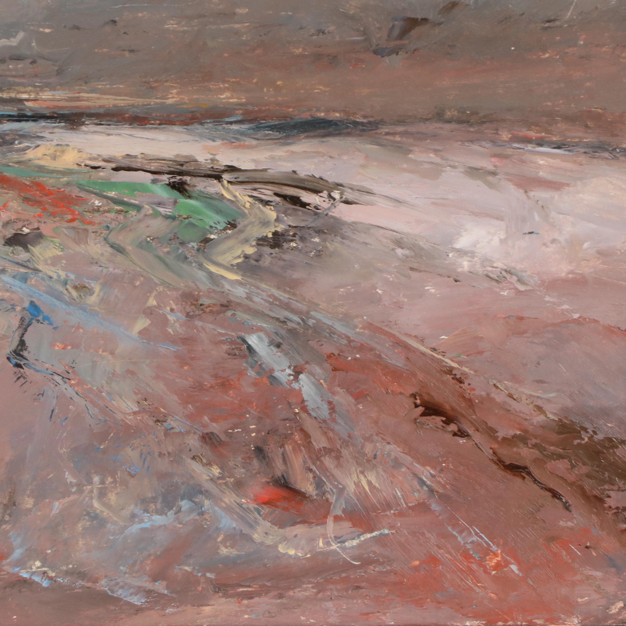 Rebecca Manns Landscape Oil Painting "The Gift of Rain," 2025