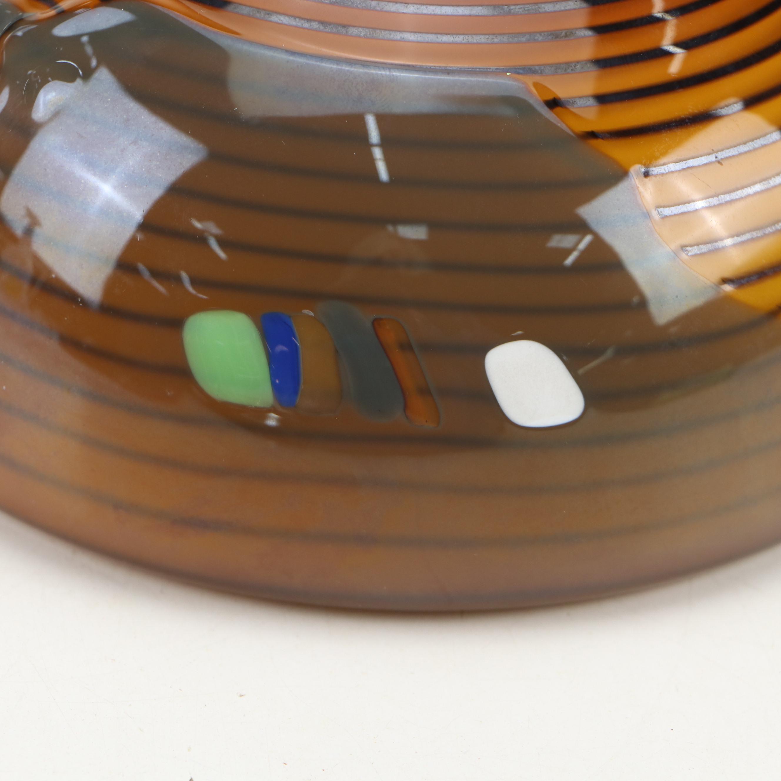 Blackstone Art Studios Blown Glass Vase