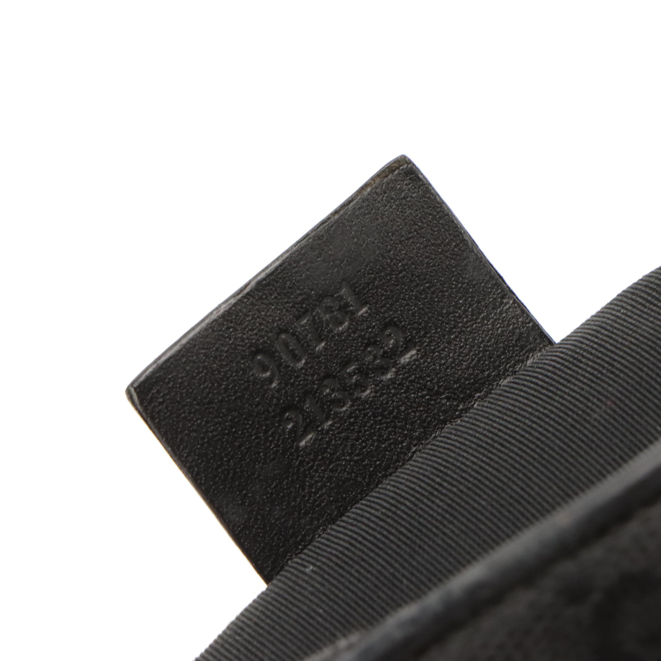 Gucci Mini Domed Half-Moon Shoulder Bag in Black GG Canvas