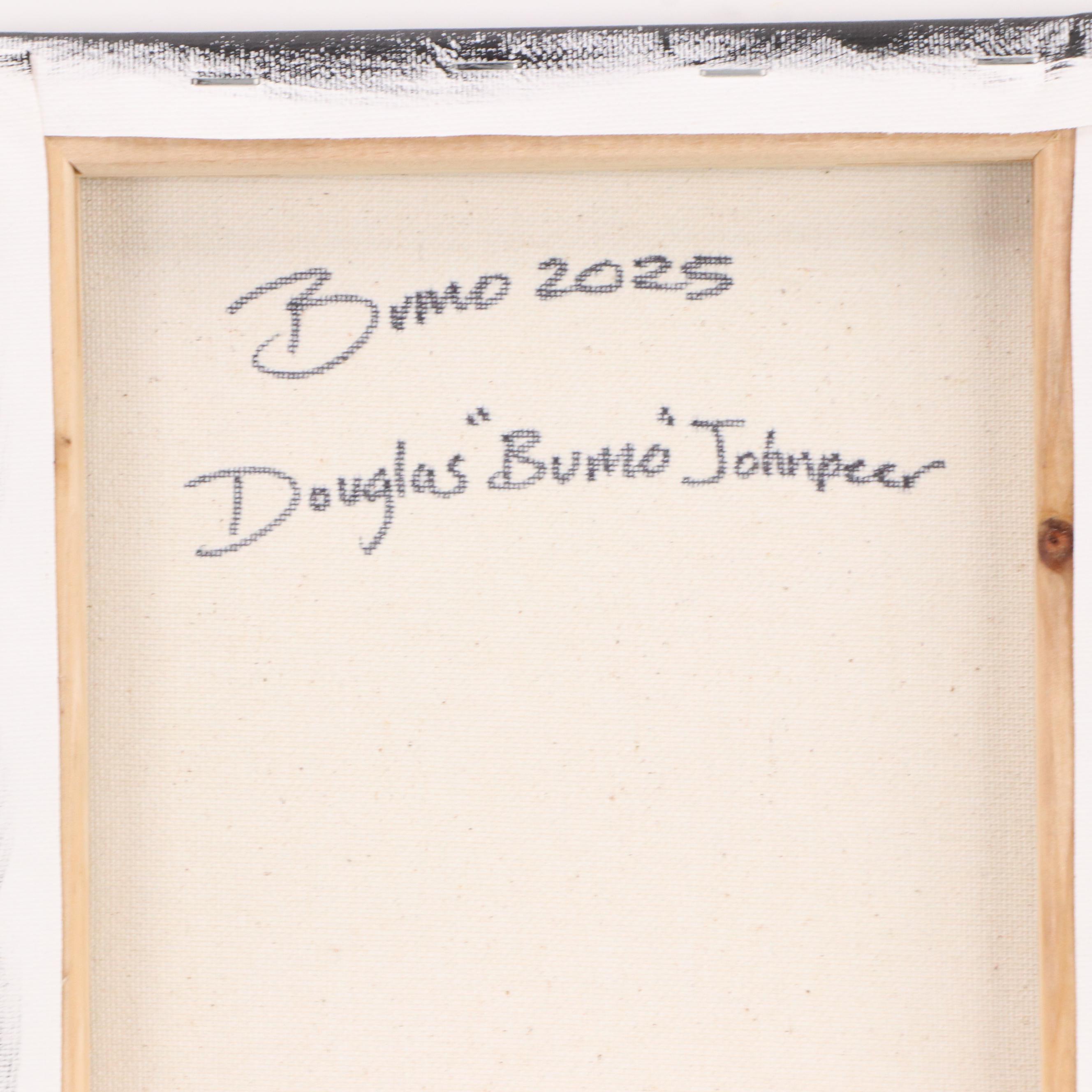 Douglas “Bumo” Johnpeer Nocturne Landscape Oil Painting, 2025