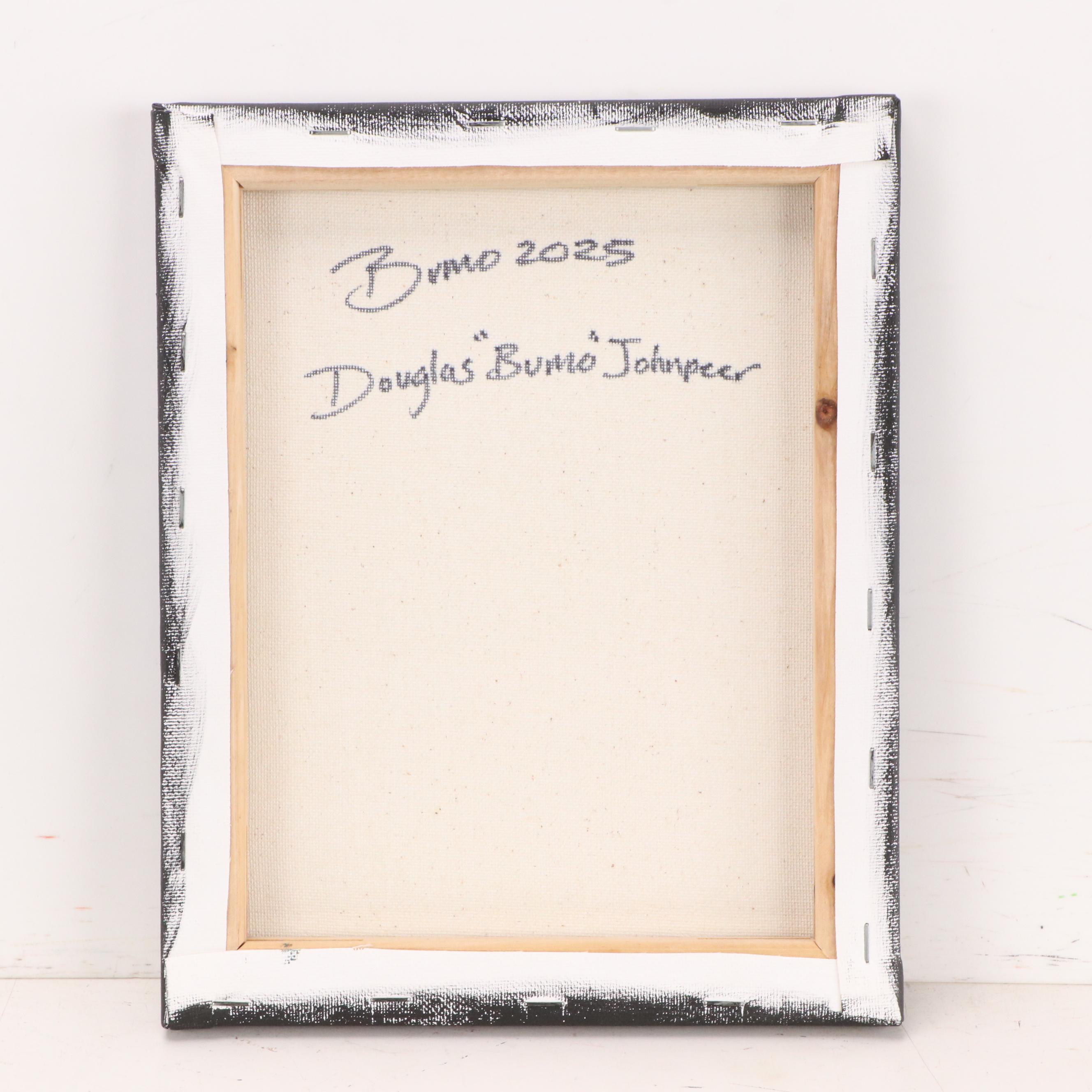 Douglas “Bumo” Johnpeer Nocturne Landscape Oil Painting, 2025