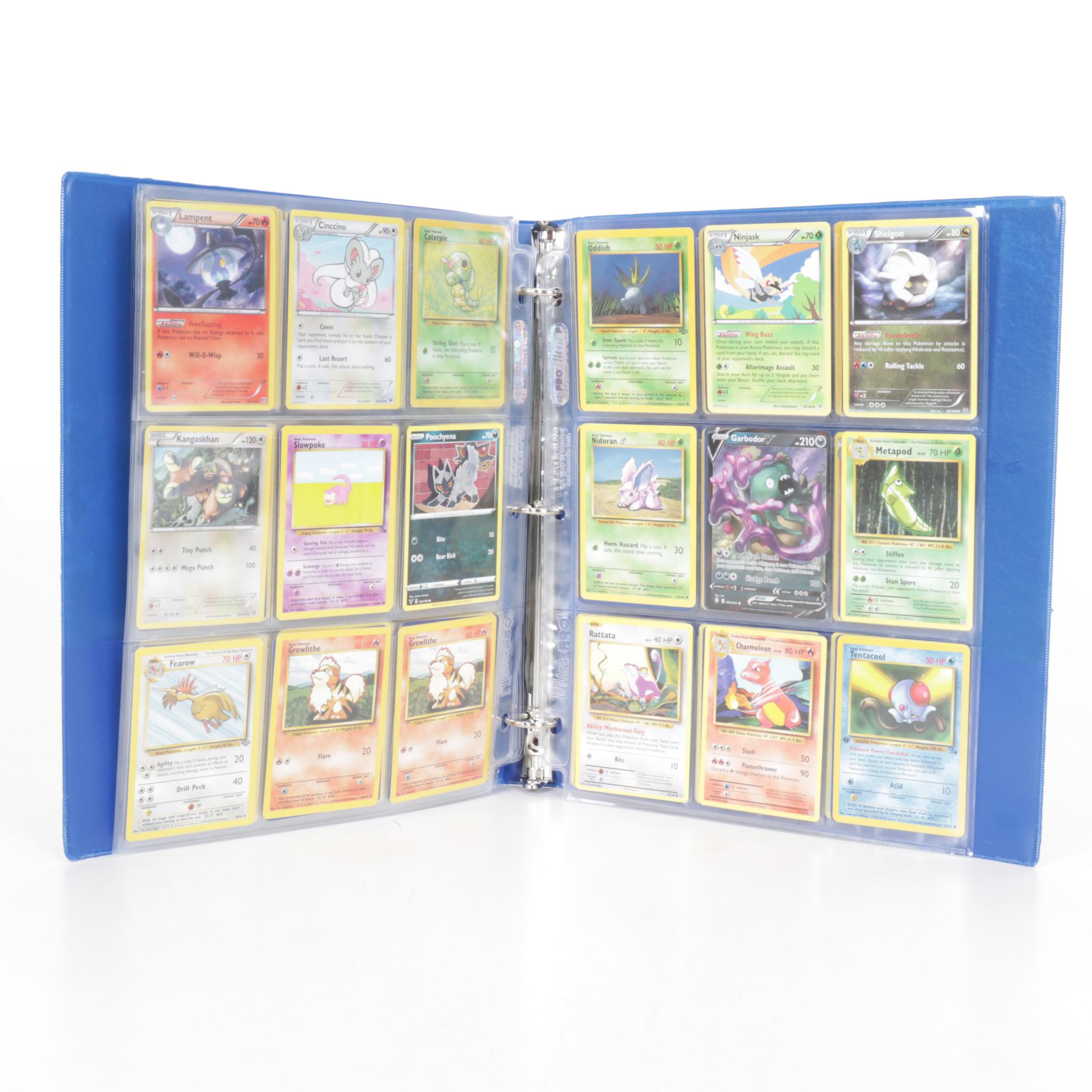 Pokémon Card Collection Featuring Base Set with Modern Reprints